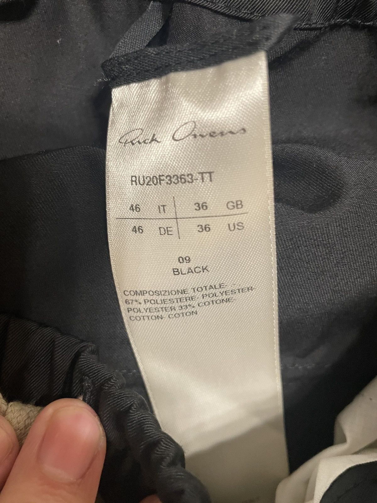 Rick Owens × Rick Owens Drkshdw Rick owens mainline cropped pants Size US 30 / EU 46 - 3 Thumbnail