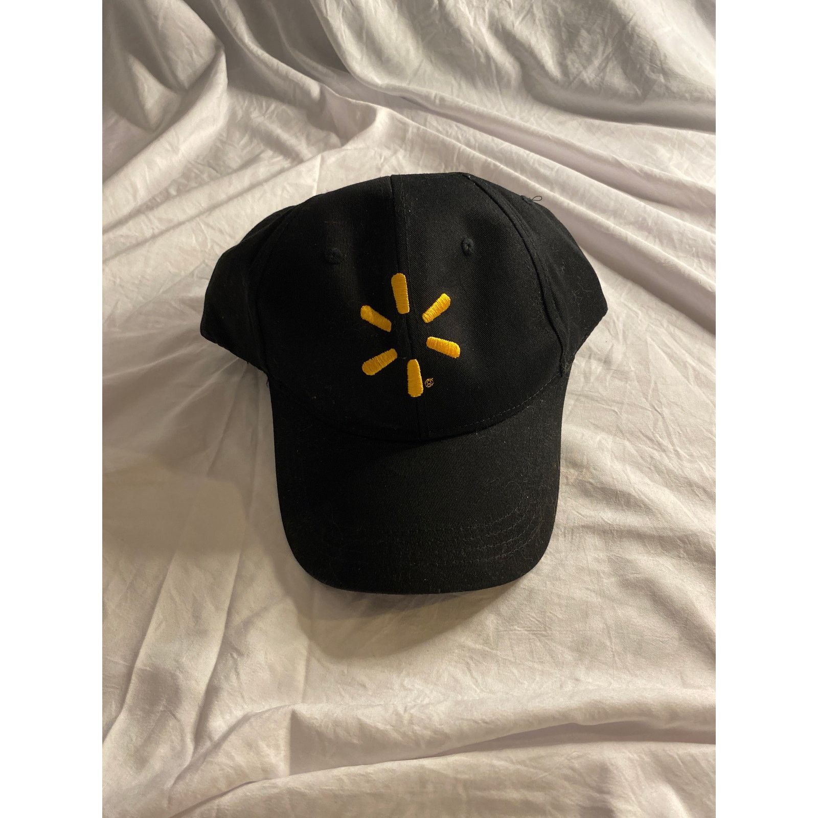 Other Y2K Workwear Logo Baseball Cap Black Walmart Associate Size ONE SIZE - 2 Thumbnail
