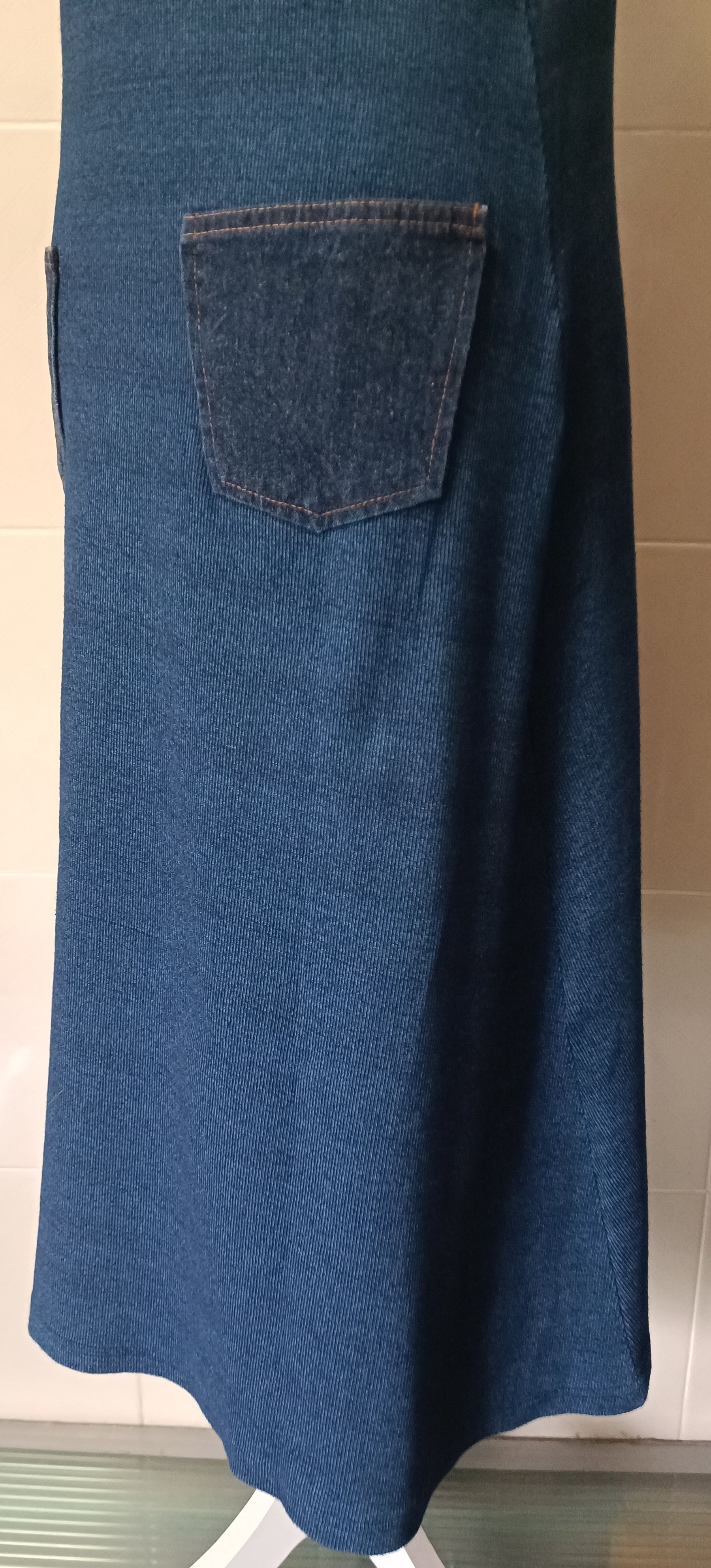 Jean Paul Gaultier 90's - Gaultier Jeans Denim pockets - maxi dress Size M / US 6-8 / IT 42-44 - 20 Thumbnail