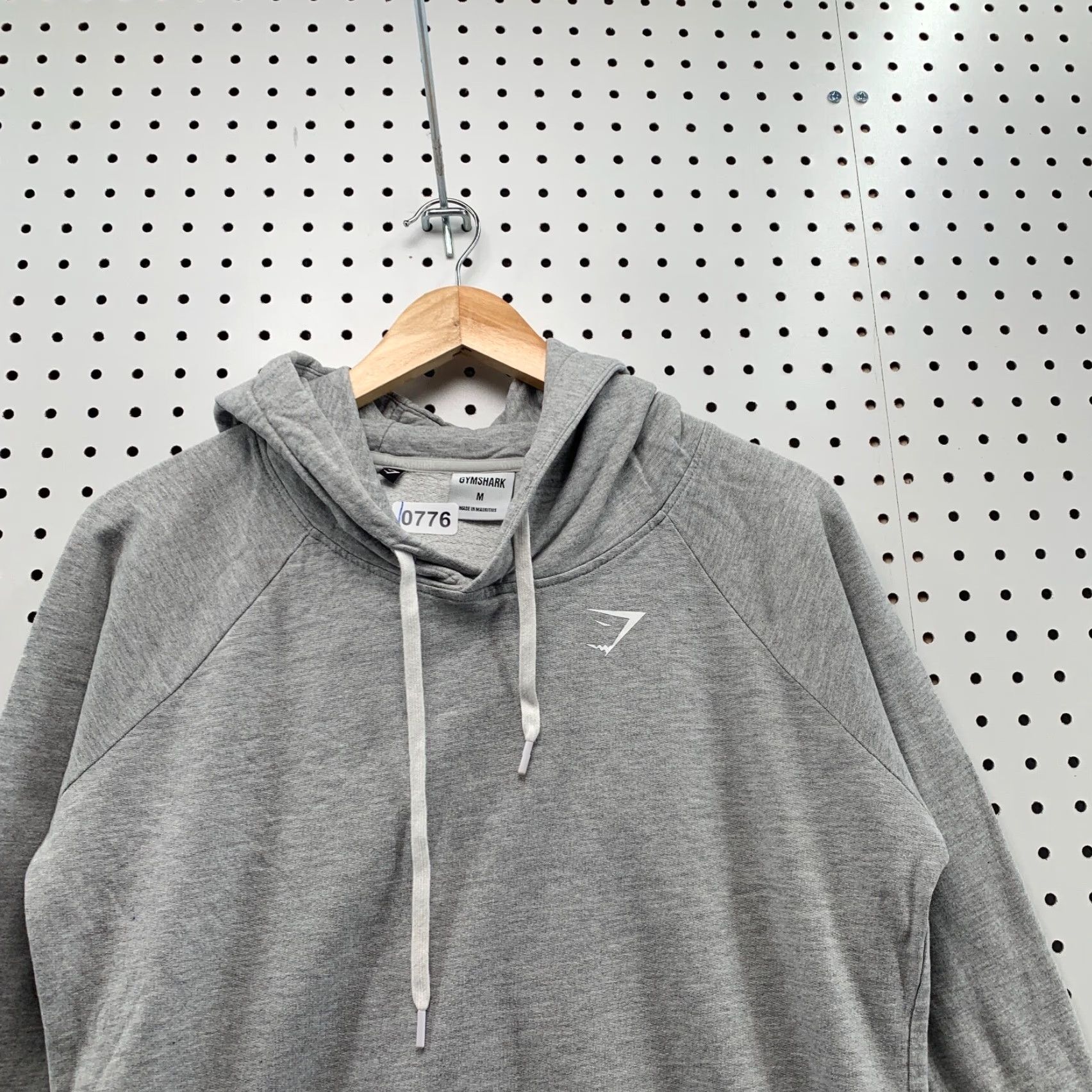 Gymshark Gymshark Hoodie Sweatshirt Womens Medium Gray Fleece Active Workout 21x25.5 Size M / US 6-8 / IT 42-44 - 5 Thumbnail