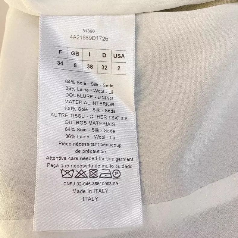 Dior Dior Blue and white stitching dress Size XXS / US 00 / IT 34 - 6 Thumbnail