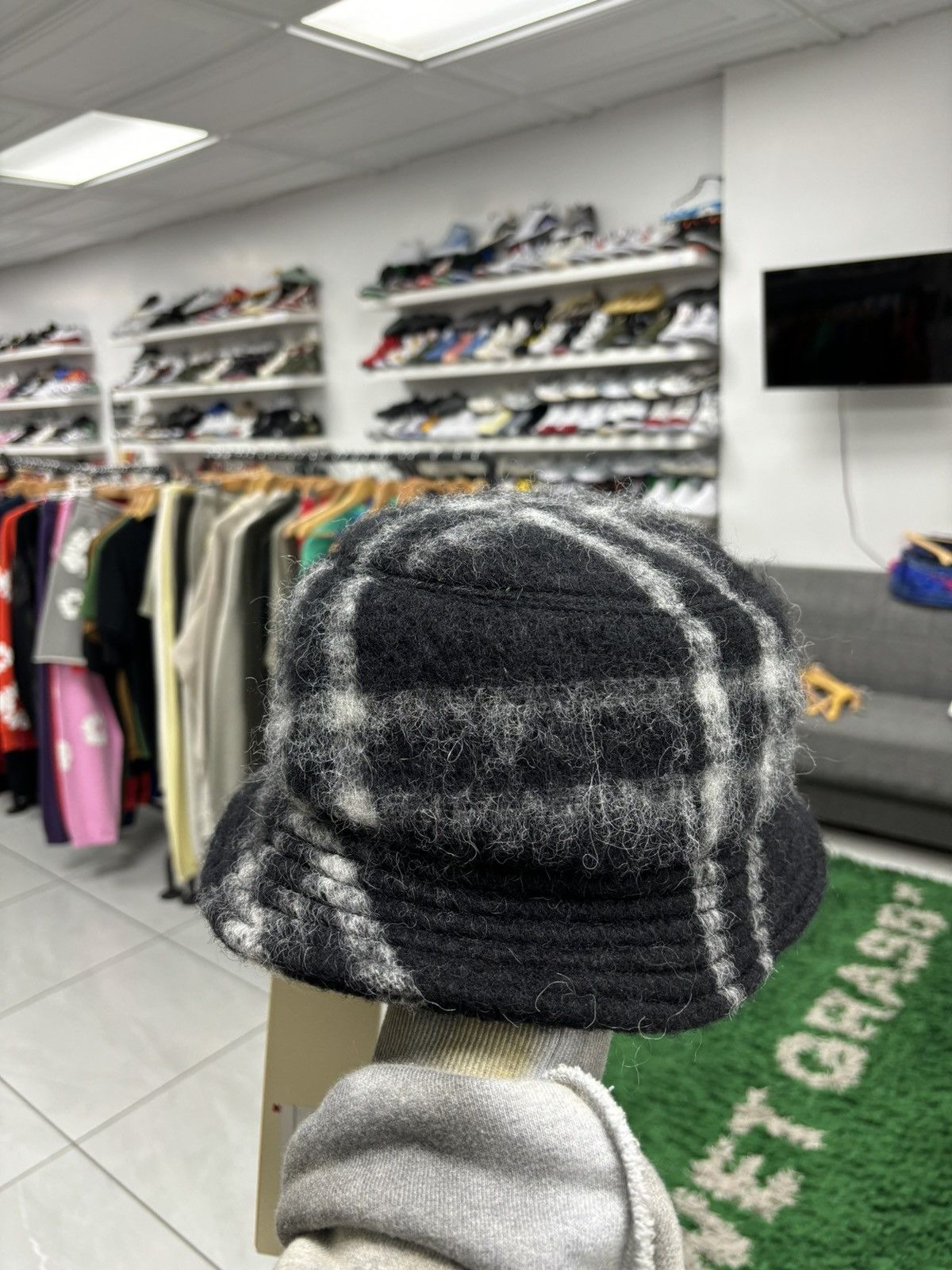 image of Marni Bucket Hat Black Large, Men's