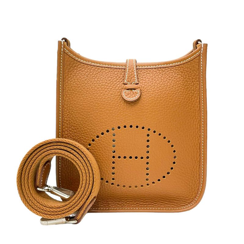 image of Hermes Clemence Evelyne Tpm in Brown, Women's
