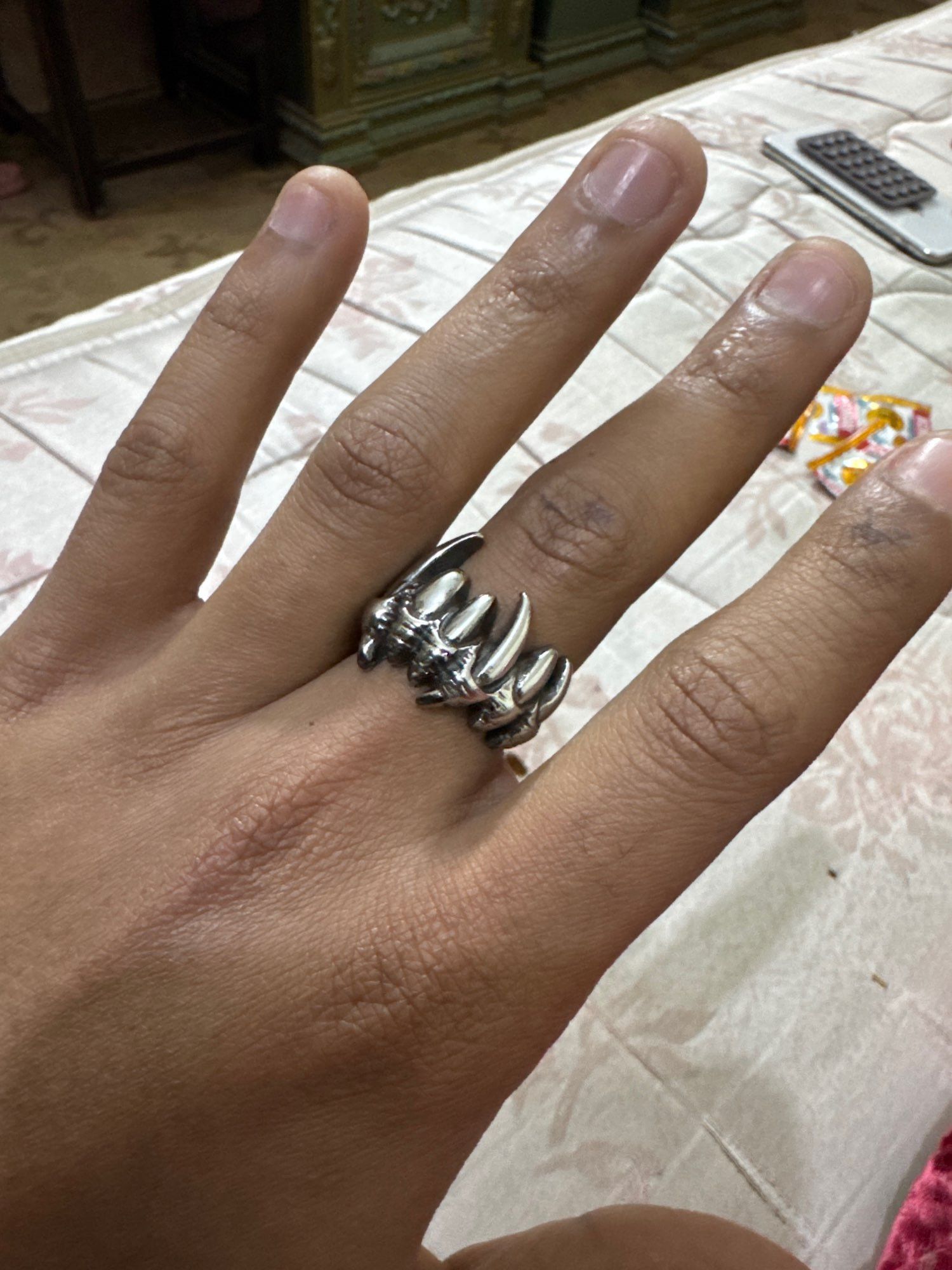 Other Demon Monster Teeth Ring Size ONE SIZE - 1 Thumbnail
