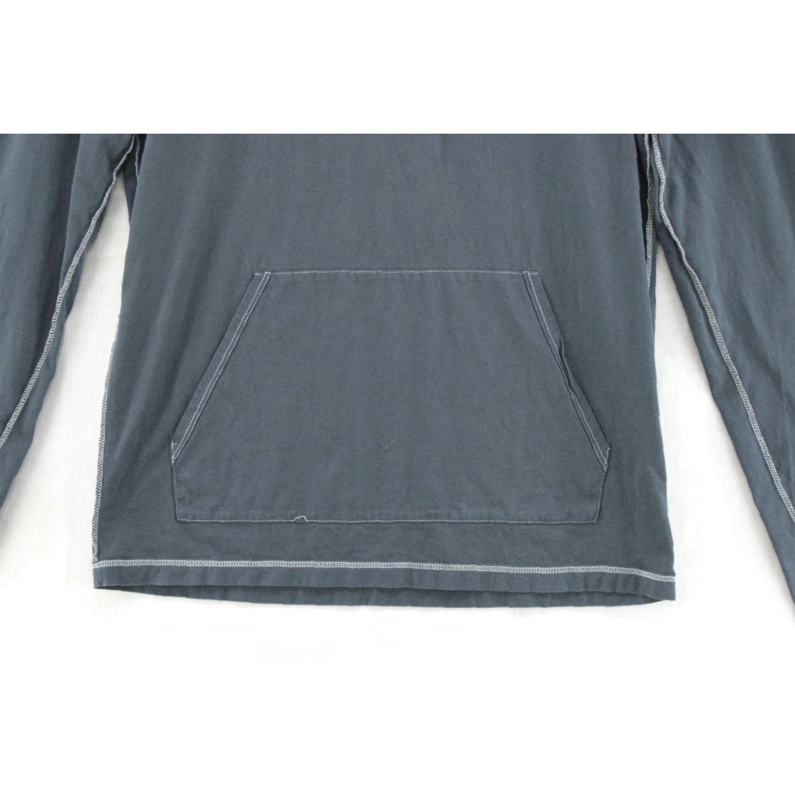 John Varvatos John Varvatos USA Pullover Hoodie Mens Small Gray Lightweight Long Sleeve Hoodie Size US S / EU 44-46 / 1 - 2 Thumbnail