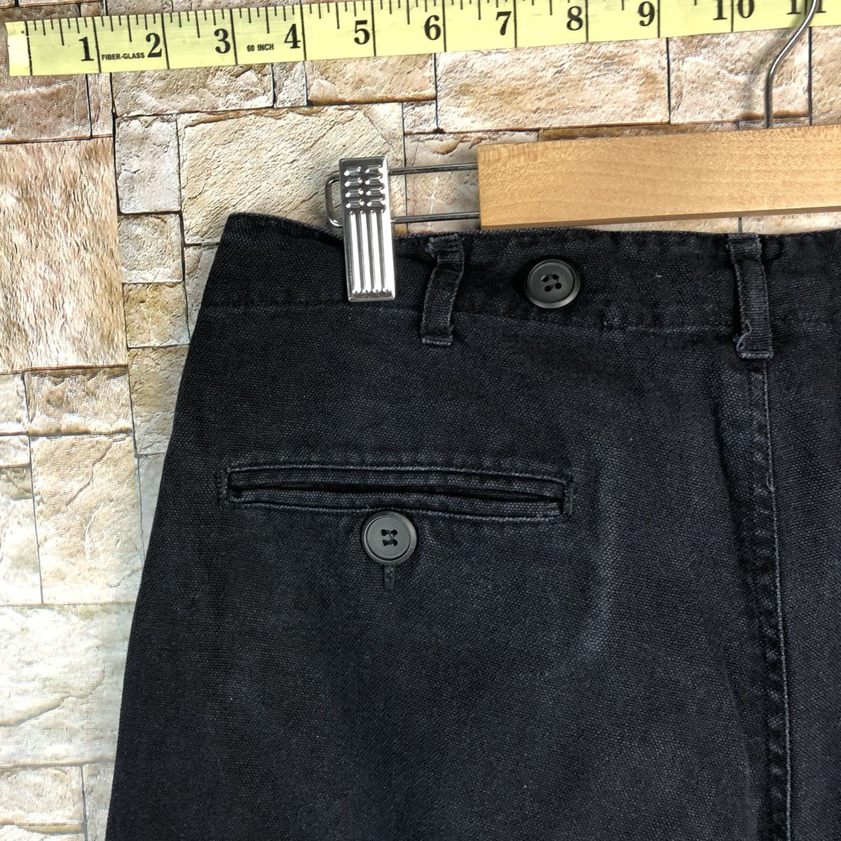Japanese Brand Japanese Brand Black Cargo Multipocket Pants #A644 Size US 28 / EU 44 - 17 Thumbnail