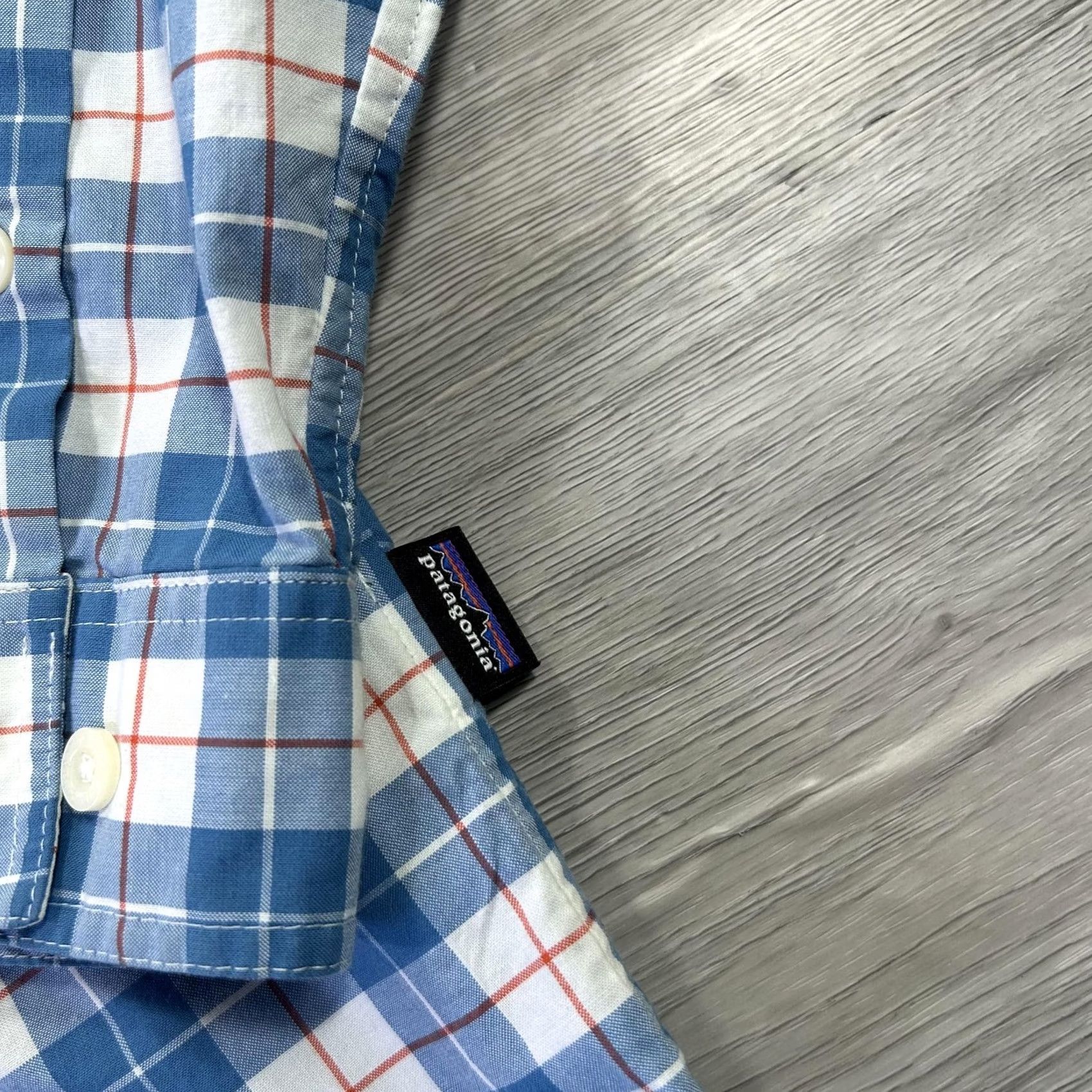 Patagonia Patagonia Shirt Mens XS Blue Plaid Organic Cotton Button Up Long Sleeve Casual Size US XS / EU 42 / 0 - 3 Thumbnail