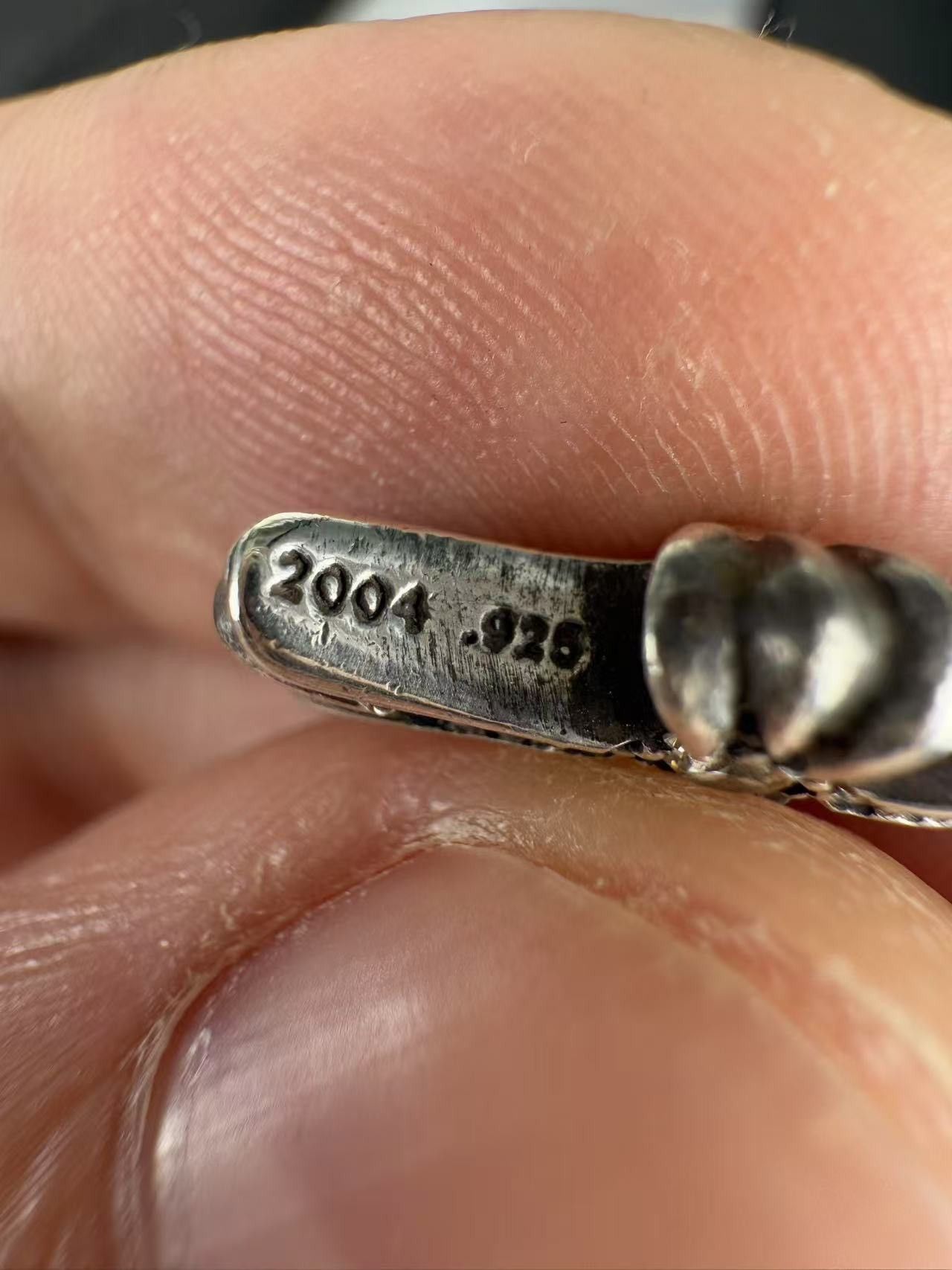 Chrome Hearts Chrome Hearts Diamond Babyfat Ring Silver Size ONE SIZE - 5 Thumbnail