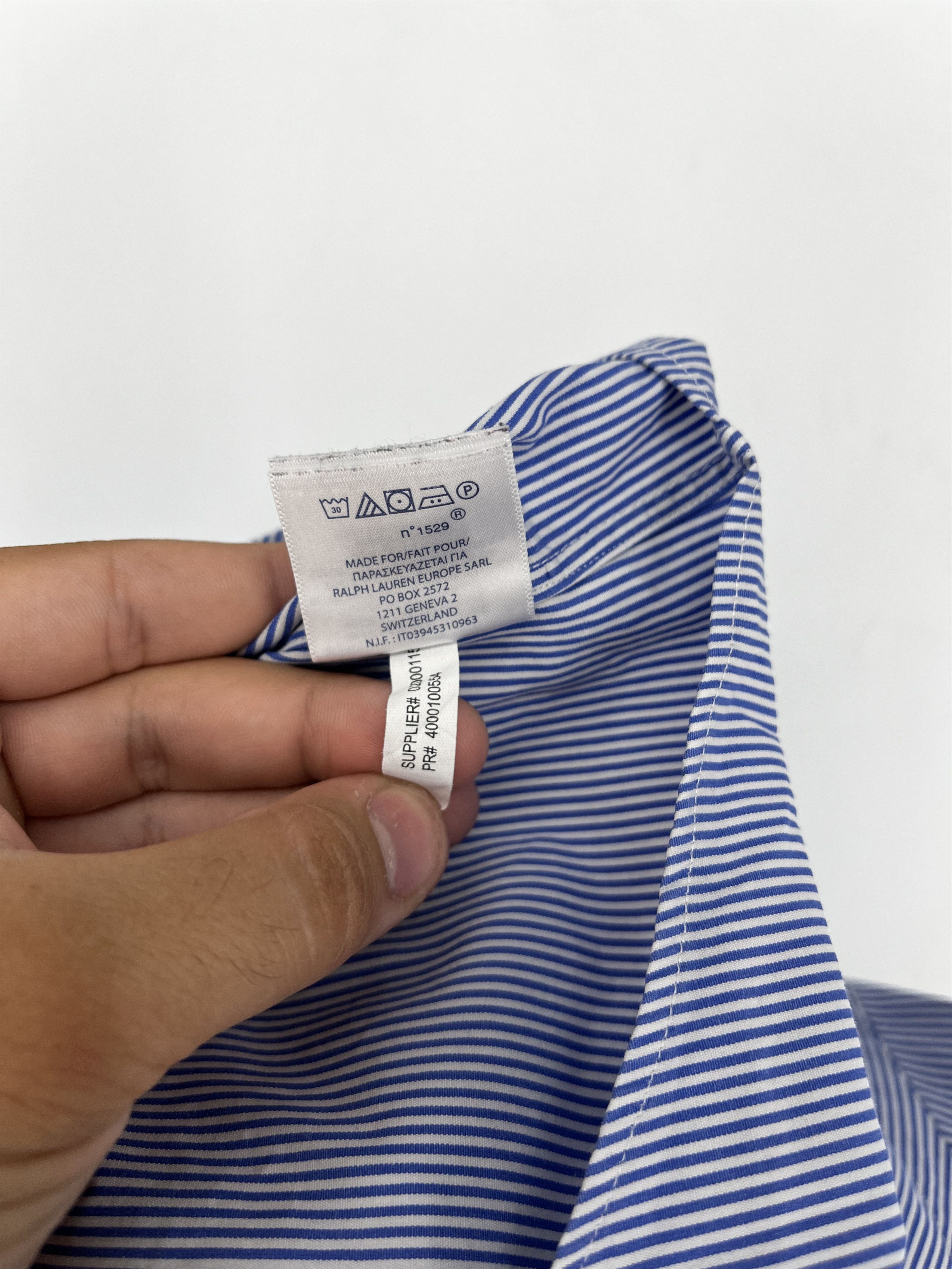 Other Vintage Striped Shirt Polo Ralph Lauren Size XL Rare Size US XL / EU 56 / 4 - 10 Thumbnail