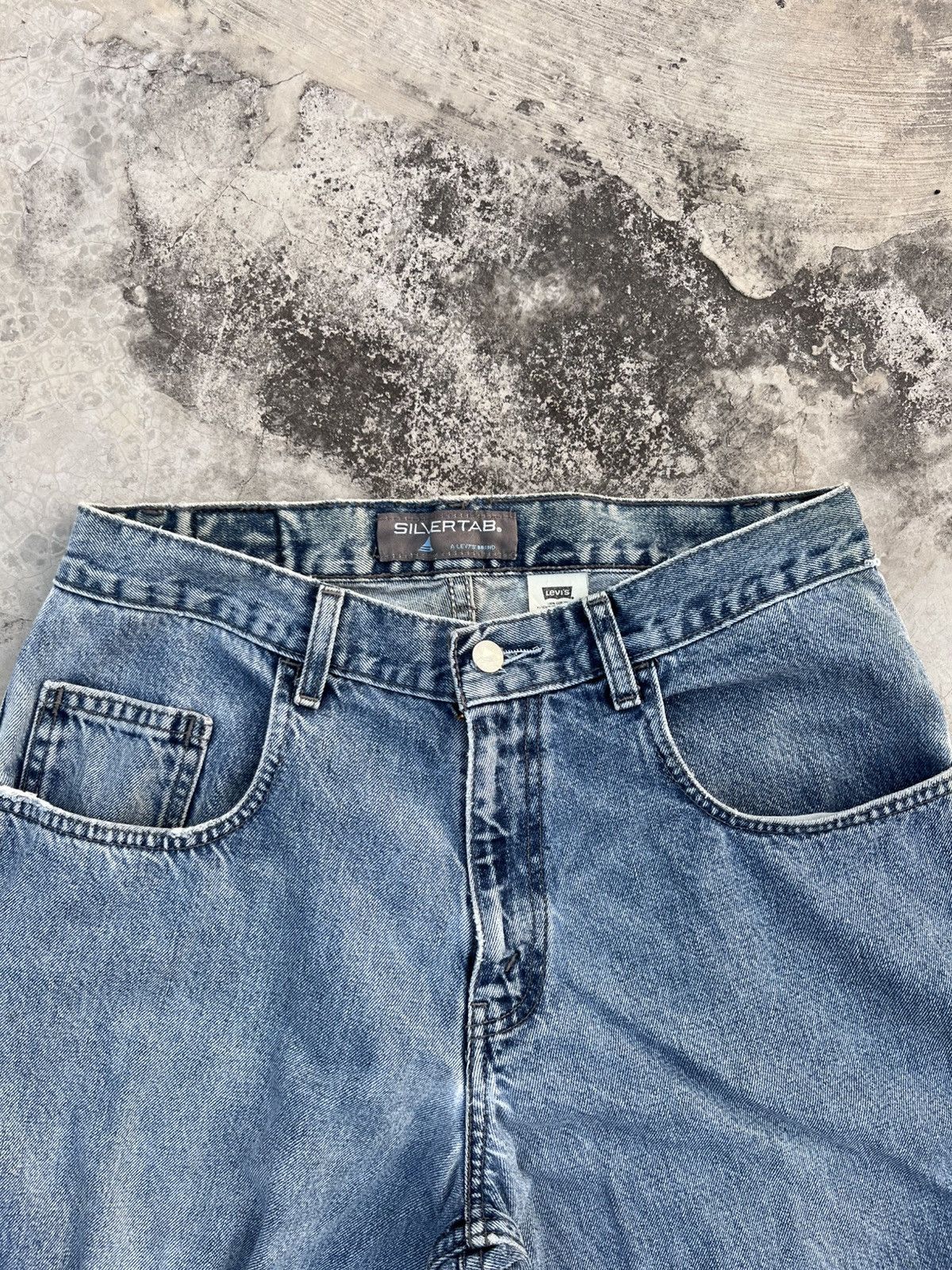 Levi's Levis VTG Silver tab 90s Baggy denim Size US 31 - 2 Thumbnail