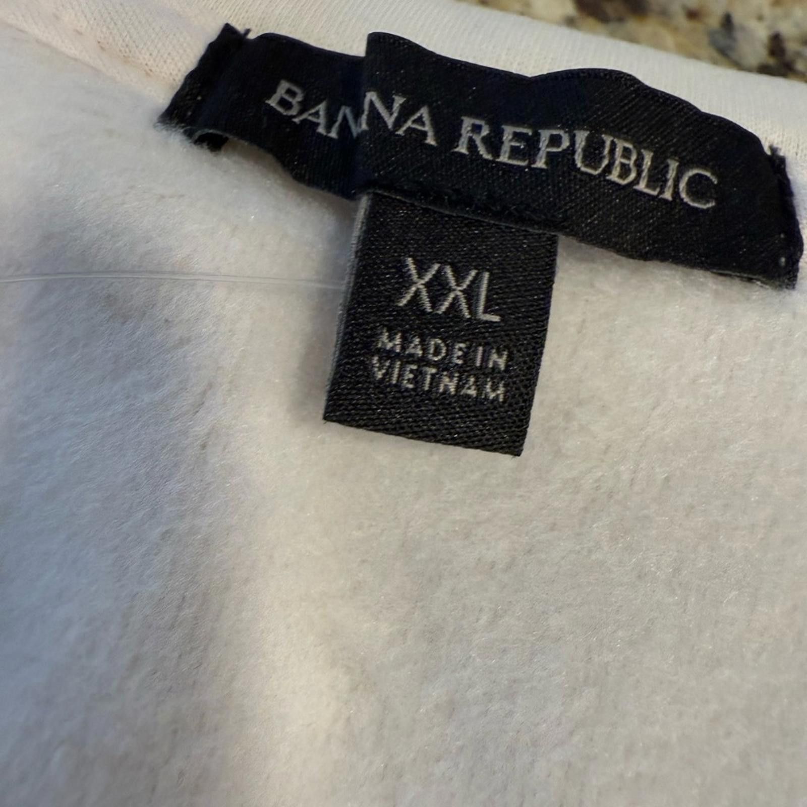 Banana Republic Banana Republic Cream fleece Sweatshirt SZ XXL Size XXL / US 16-18 / IT 52-54 - 4 Thumbnail