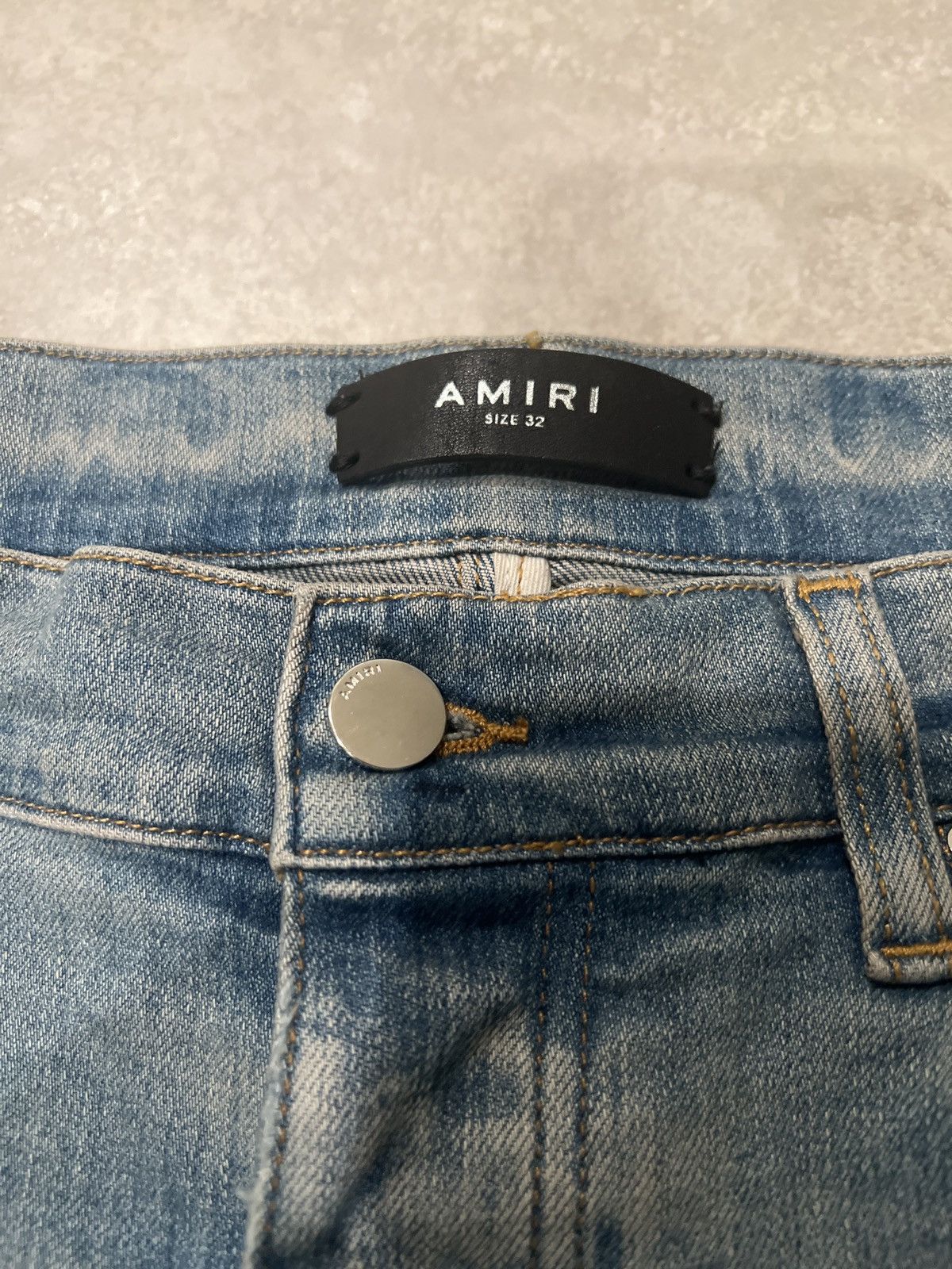 Amiri Amiri jeans plaid patch Size US 32 / EU 48 - 3 Thumbnail