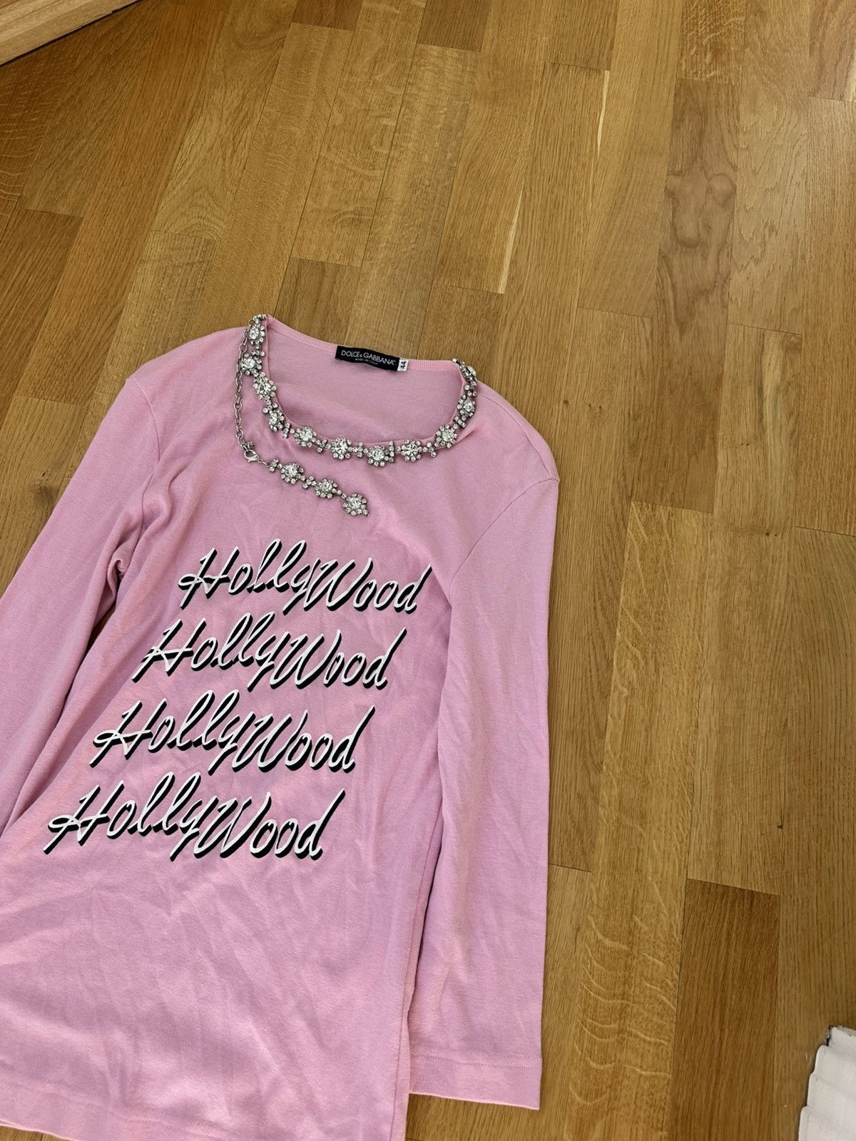 Dolce & Gabbana Dolce Gabbana Long Sleeve T-shirt Hollywood Centre Size M / US 6-8 / IT 42-44 - 4 Thumbnail