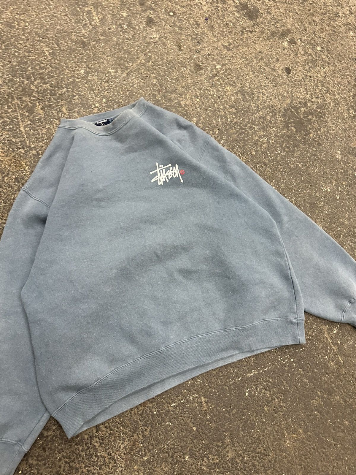 Stussy × Vintage Y2K stussy graphic crewneck Size US L / EU 52-54 / 3 - 4 Thumbnail