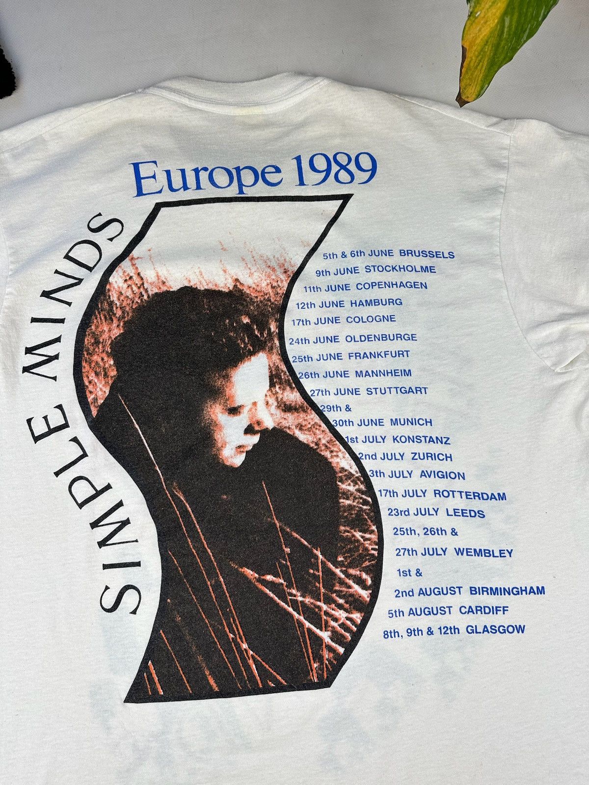 Band Tees Simple Minds T-Shirt 90s Size US XL / EU 56 / 4 - 6 Thumbnail