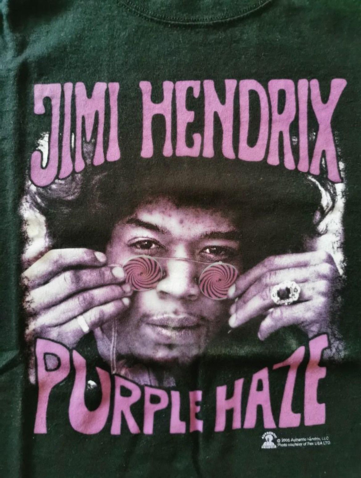 Band Tees × Jimi Hendrix Vintage Y2K Band Jimi Hendrix Size US L / EU 52-54 / 3 - 2 Thumbnail