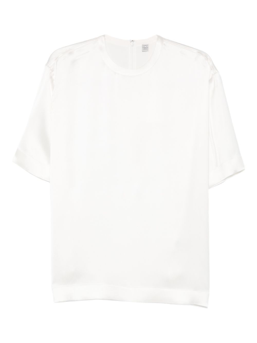 Toteme SATIN T-SHIRT Size XS / US 0-2 / IT 36-38 - 1 Thumbnail