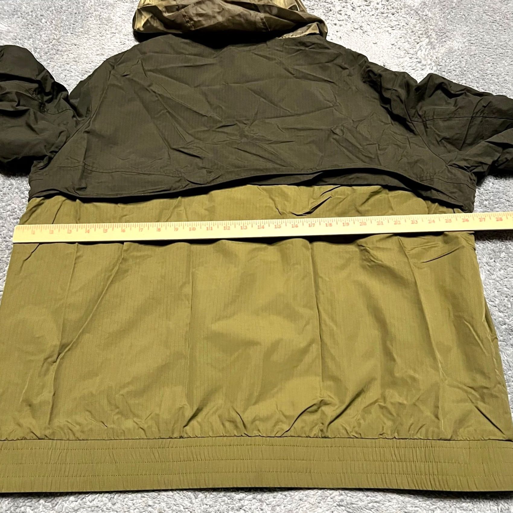 Levi's VINTAGE? (no) Levis Ripstop Jacket Mens XXL Green Nylon Hooded Coat Outdoor Coat, Military Jacket Mens 2XL Green Nylon Ripstop Coat Size US XXL / EU 58 / 5 - 5 Thumbnail