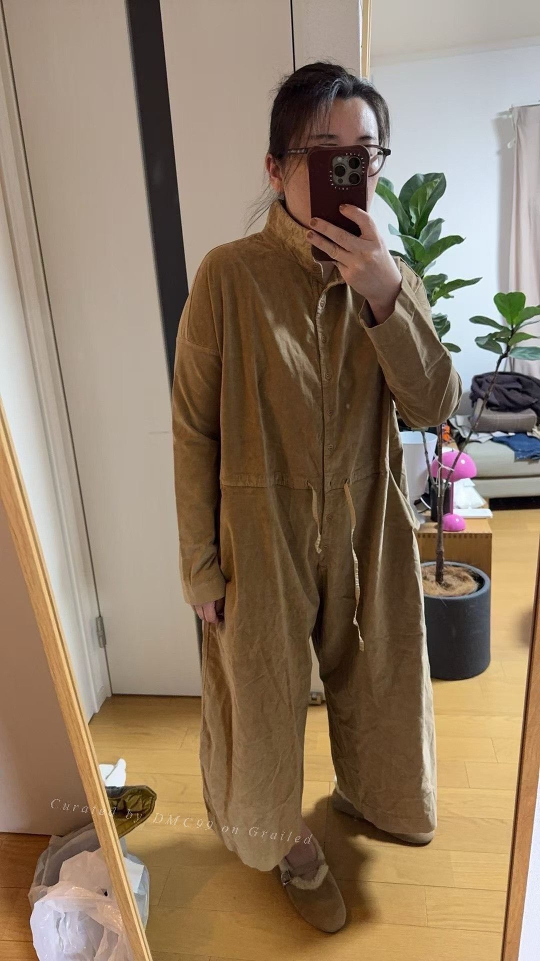 Other Ablum Corduroy Women's Jumpsuit Size 42" / US 20 - 1 Thumbnail
