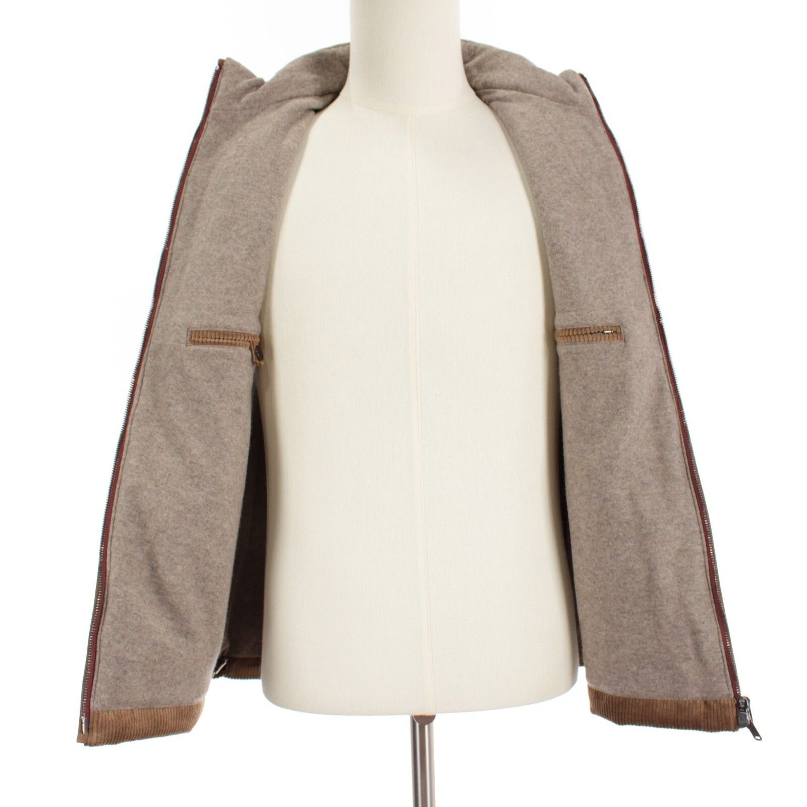 Luciano Barbera Luciano Barbera Vest Size M US In Brown Cotton Blend Size US M / EU 48-50 / 2 - 6 Thumbnail