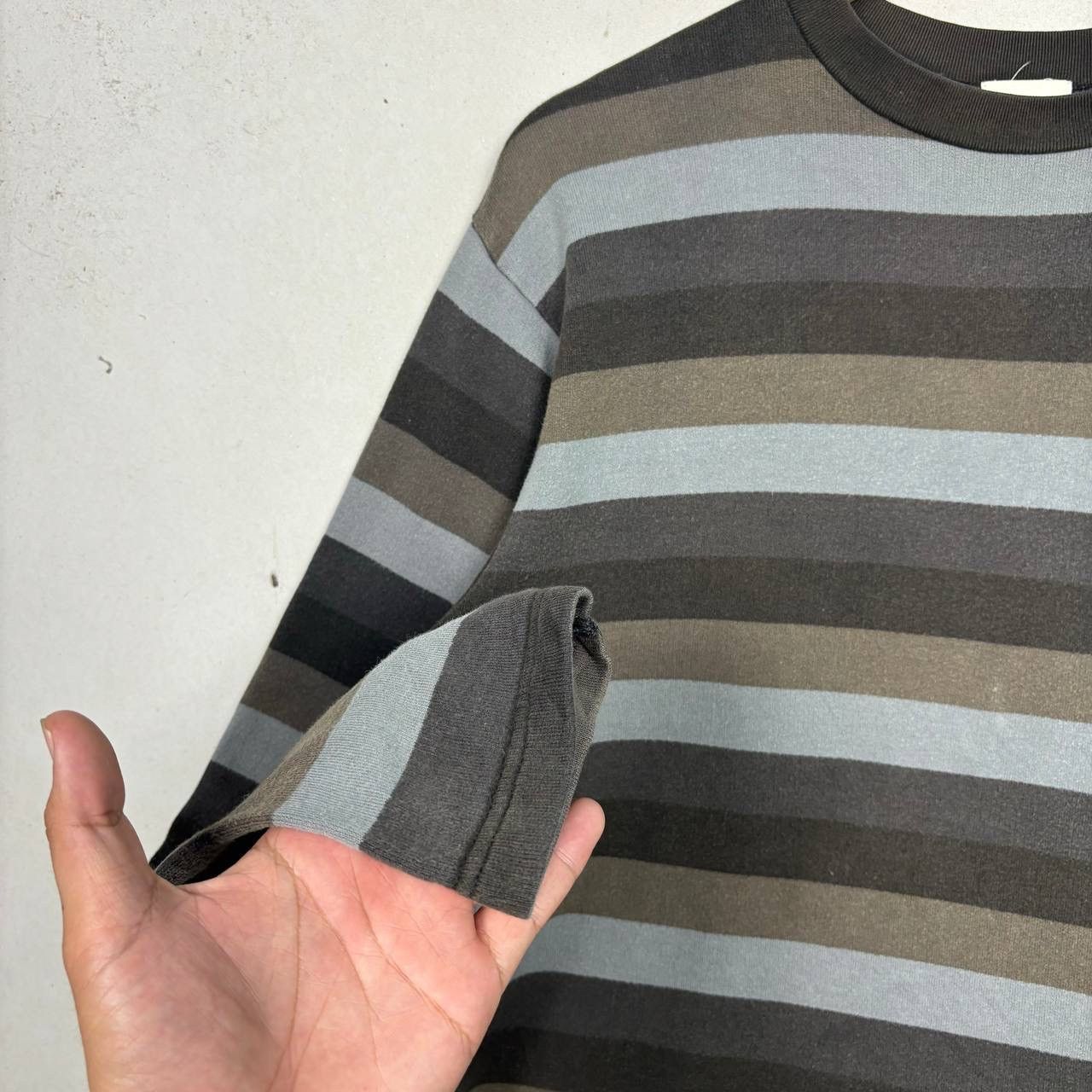 Bape Vtg BAPE 90s Striped Long Sleeve M Made in Japan Archival Size US M / EU 48-50 / 2 - 5 Thumbnail