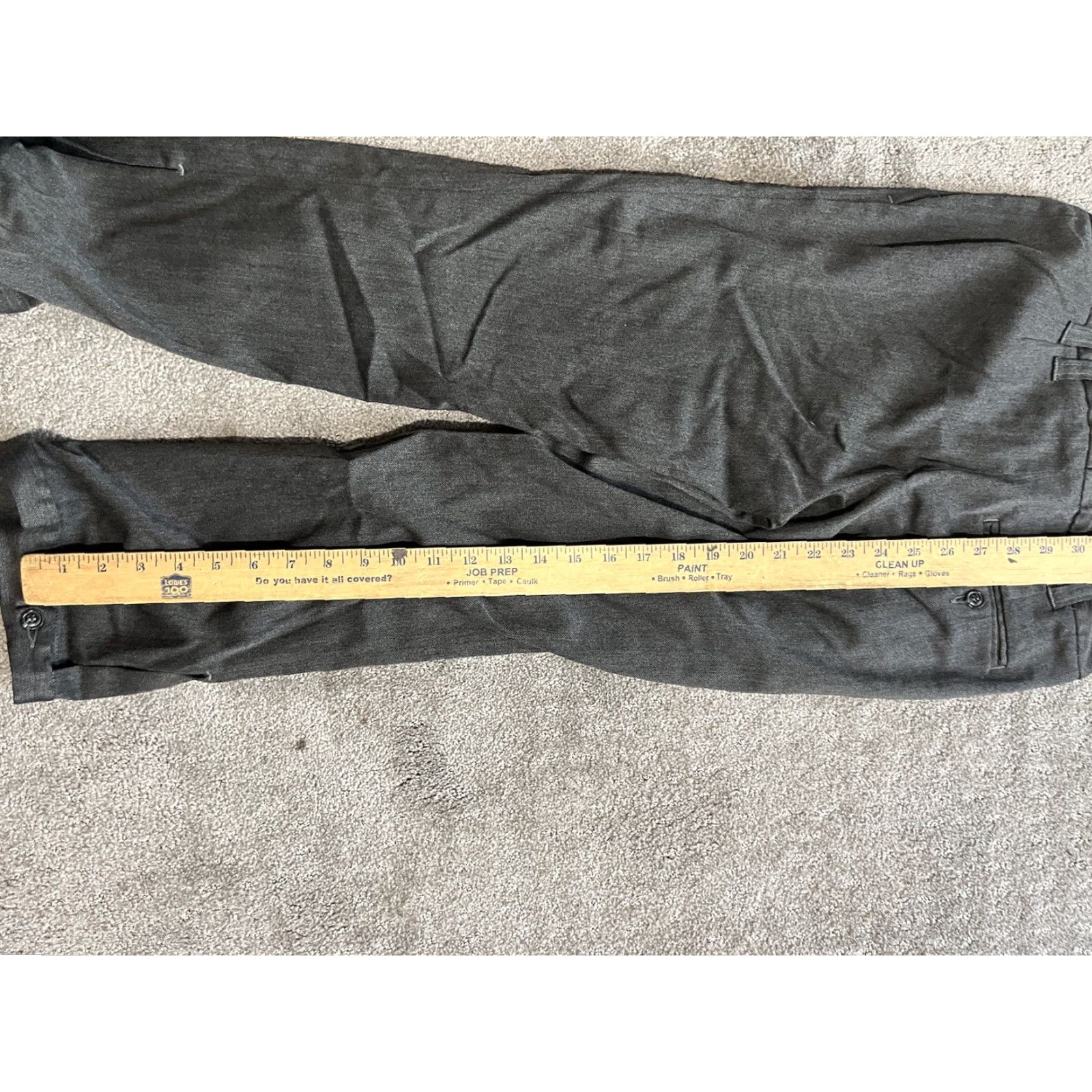 H&M VINTAGE H&M Dress Capri Pants Women 4 Gray Capris Cropped Pants Womens Size 27" / US 4 / IT 40 - 6 Thumbnail