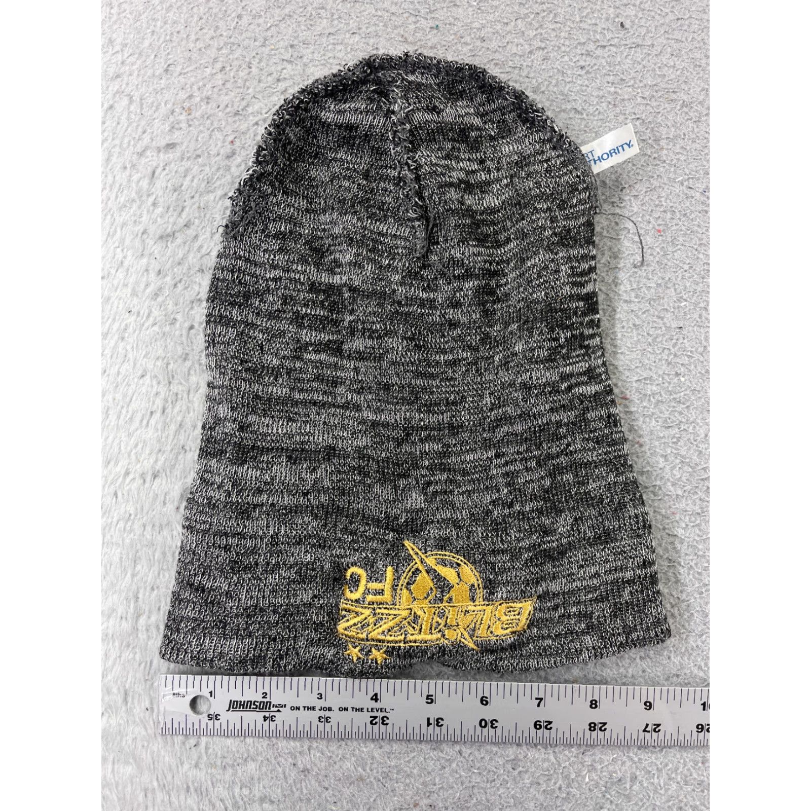 Port Authority Utah Blitzz FC Club Beanie Adult One Size Gray Knit Acrylic Poly Blend Size ONE SIZE - 4 Thumbnail