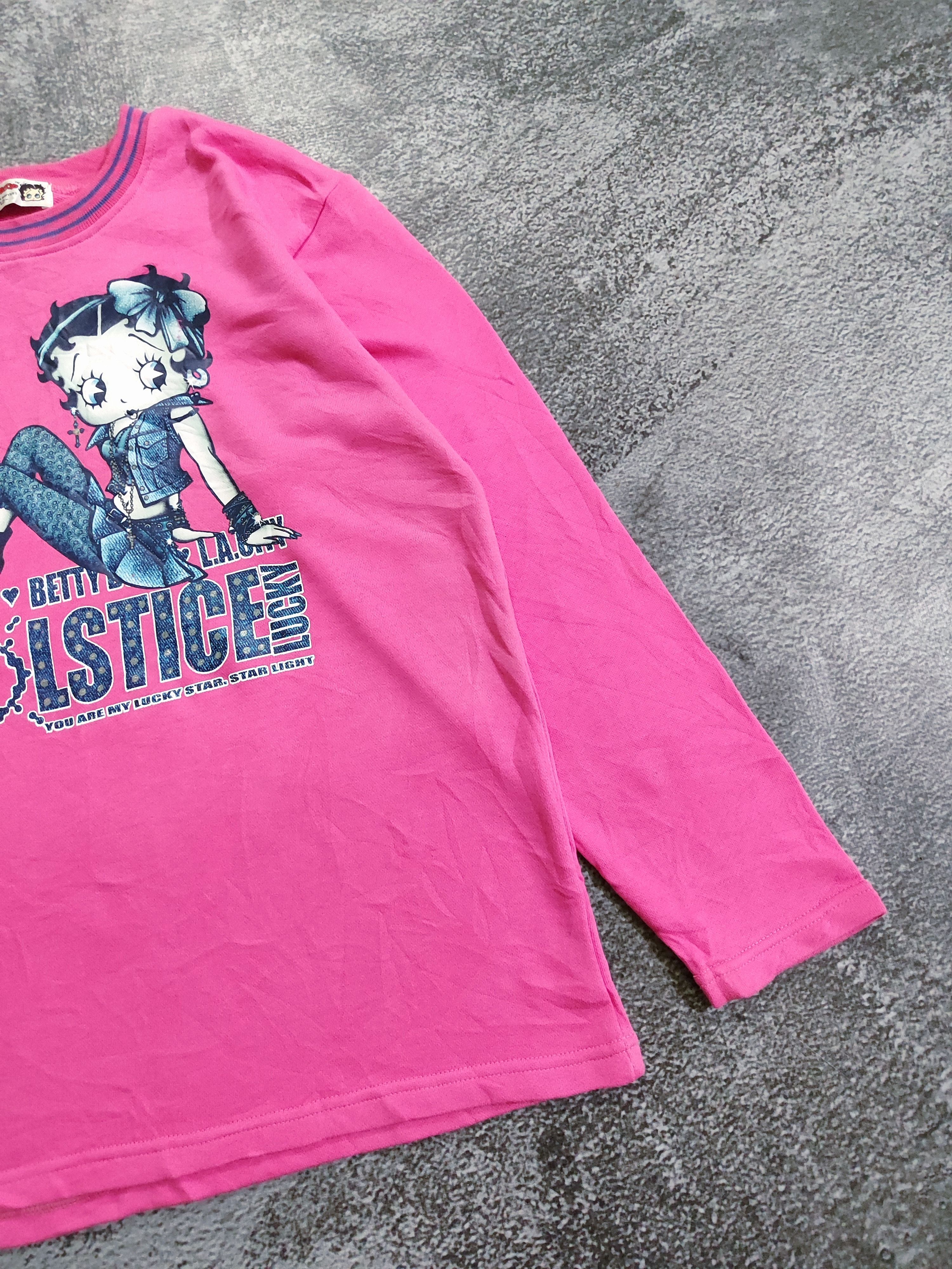 Japanese Brand Vintage Betty Boop Punk Style Long Sleeve Size M / US 6-8 / IT 42-44 - 4 Thumbnail
