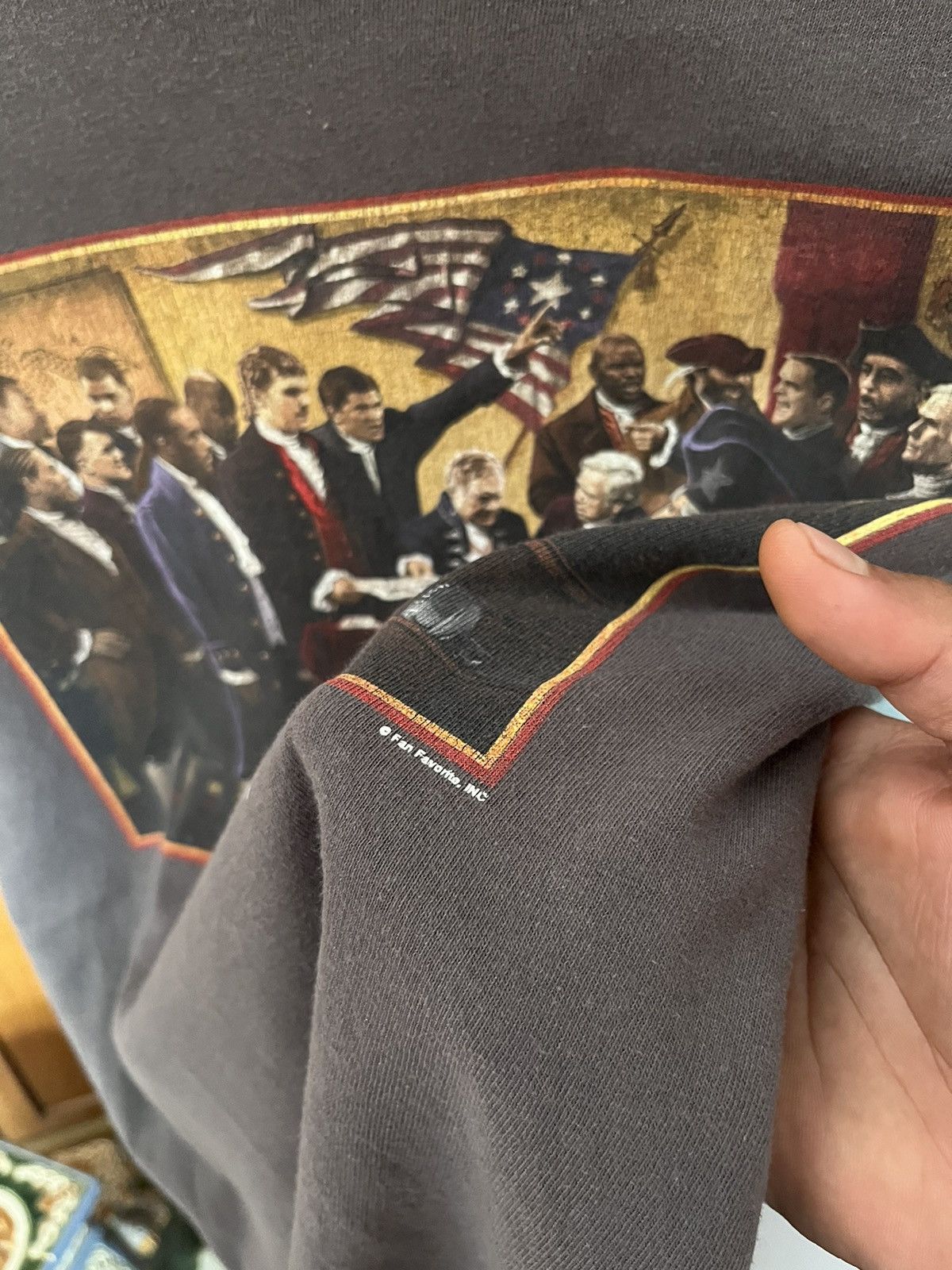 Vintage Vintage Declaration of Domination Agreement Sleeve less Tee Size US XL / EU 56 / 4 - 4 Thumbnail