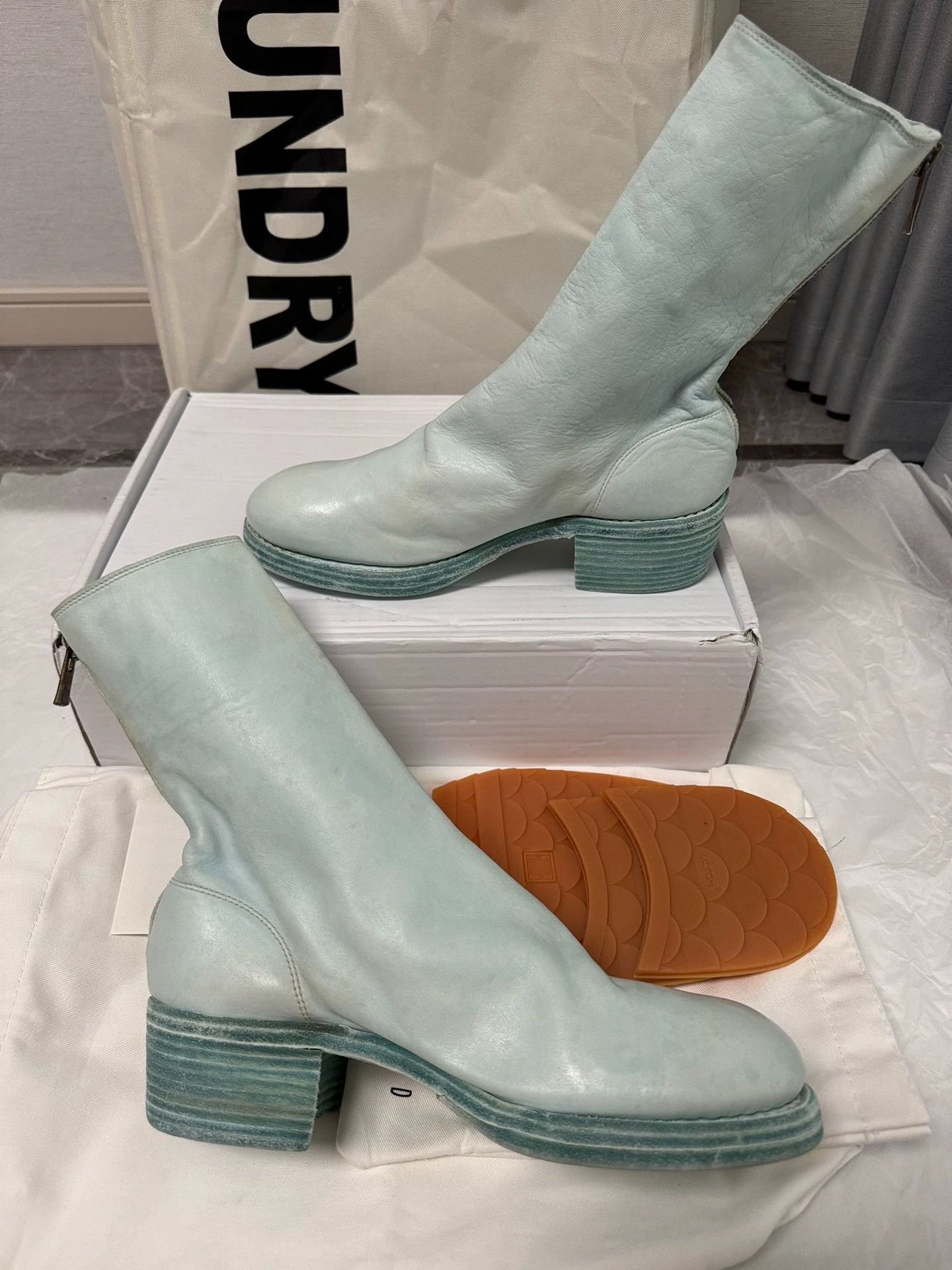 Guidi Guidi 788Z Glacier Blue 38.5 New Unworn Size US 8 / IT 38 - 5 Thumbnail