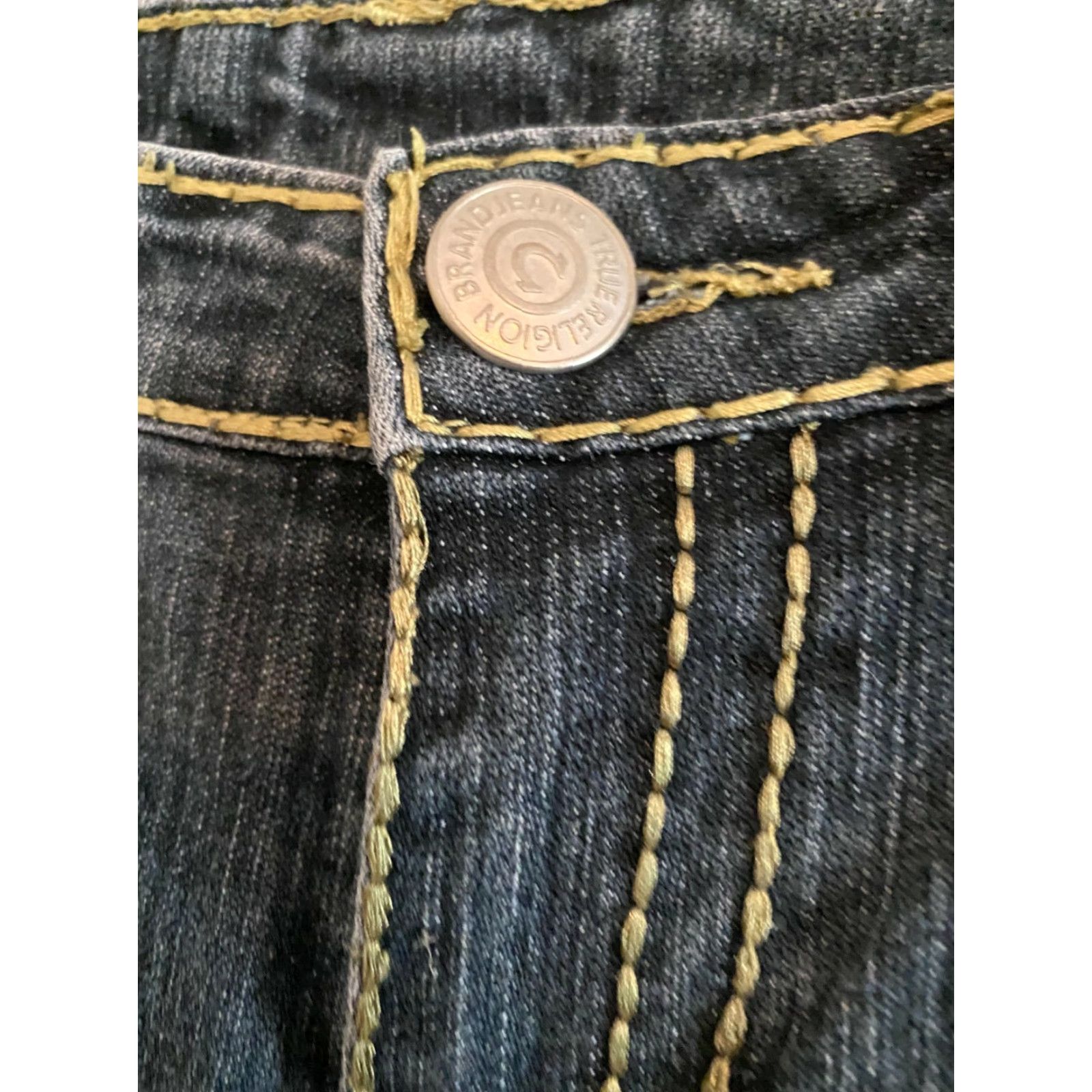 True Religion True Religion Joey Super T Bootcut Jeans Women's Size 27 Blue Medium Wash Regular Rise Vintage? No (remove) No N/A Size 27" / US 4 / IT 40 - 3 Thumbnail
