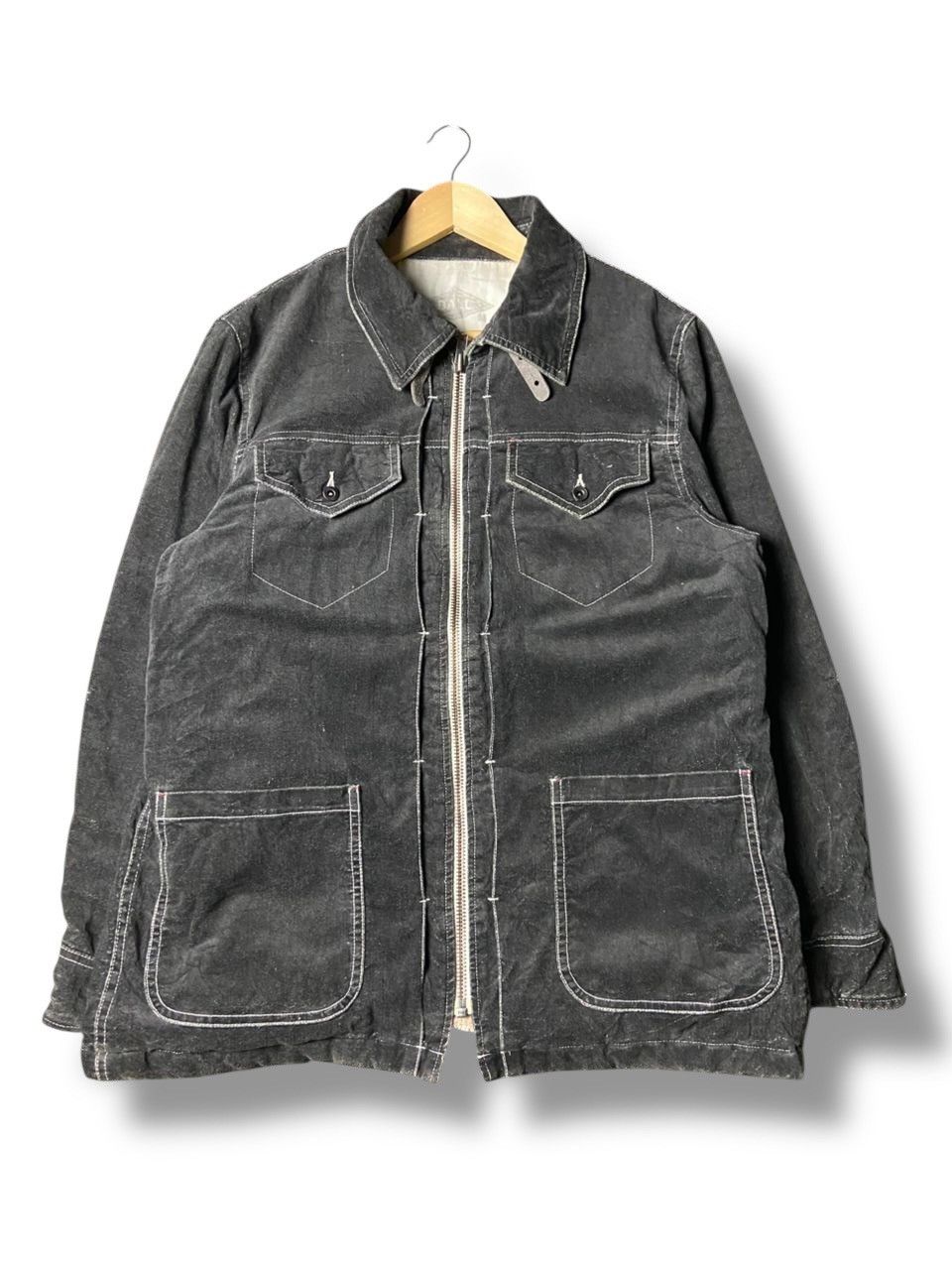 Japanese Brand Vintage BALL Brand Zip Up Chore Jacket (163) Size US M / EU 48-50 / 2 - 1 Thumbnail