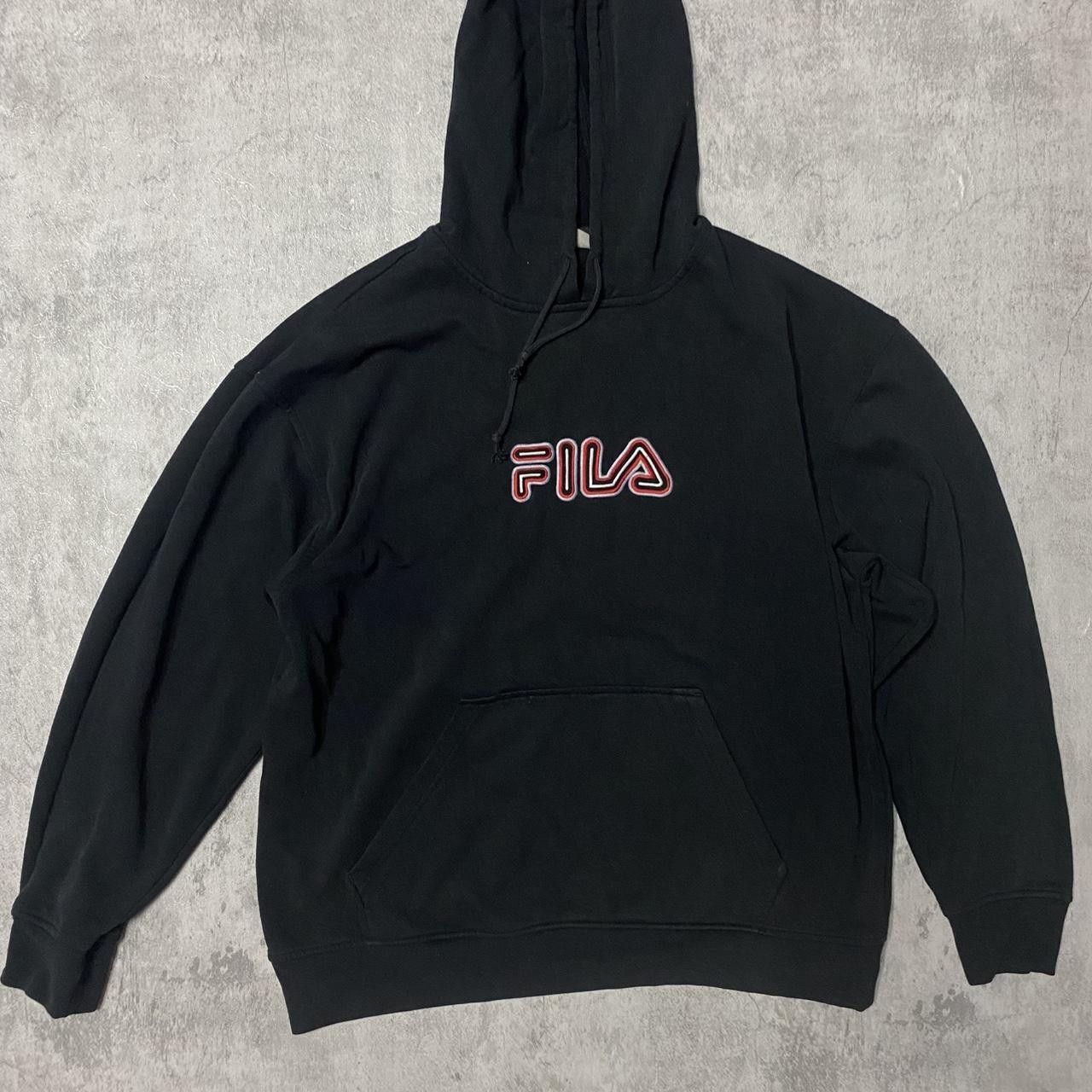 Fila Fila black hoodie with pink accents #streetwear #loungewear Size US L / EU 52-54 / 3 - 1 Thumbnail