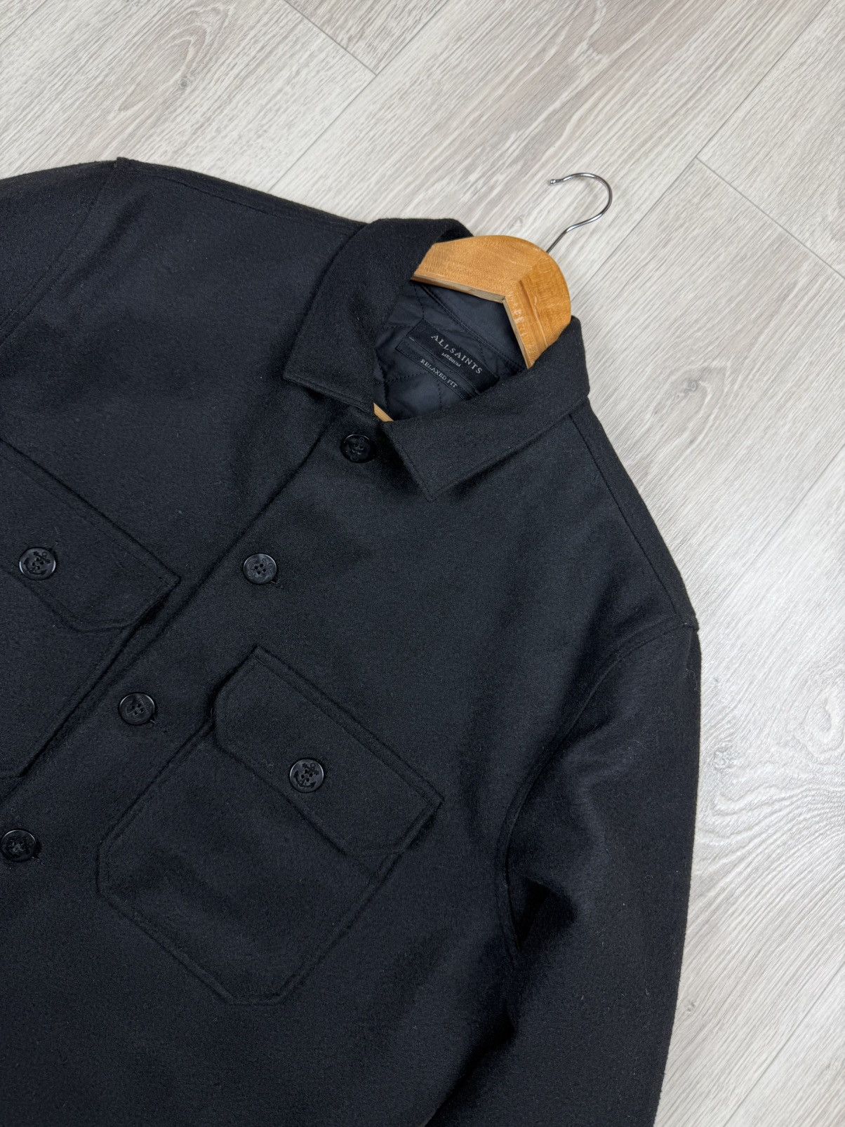 Allsaints ALLSAINTS Potomac LS Over Shirt Jacket Men's Size M Size US M / EU 48-50 / 2 - 2 Thumbnail