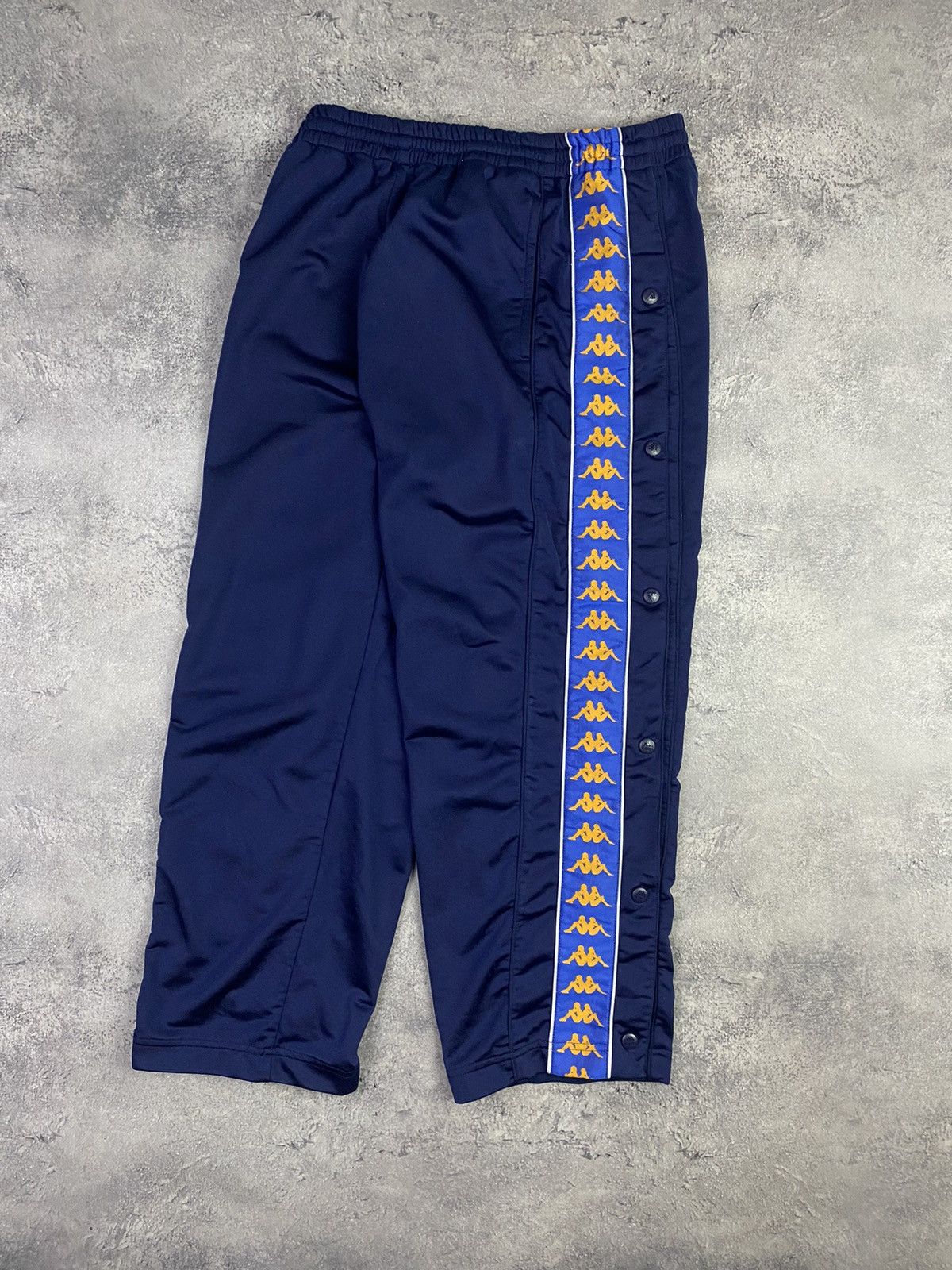 Kappa Vintage Kappa Lampas Track Pants Sweatpants Y2K Drill baggy Size US 31 - 7 Thumbnail