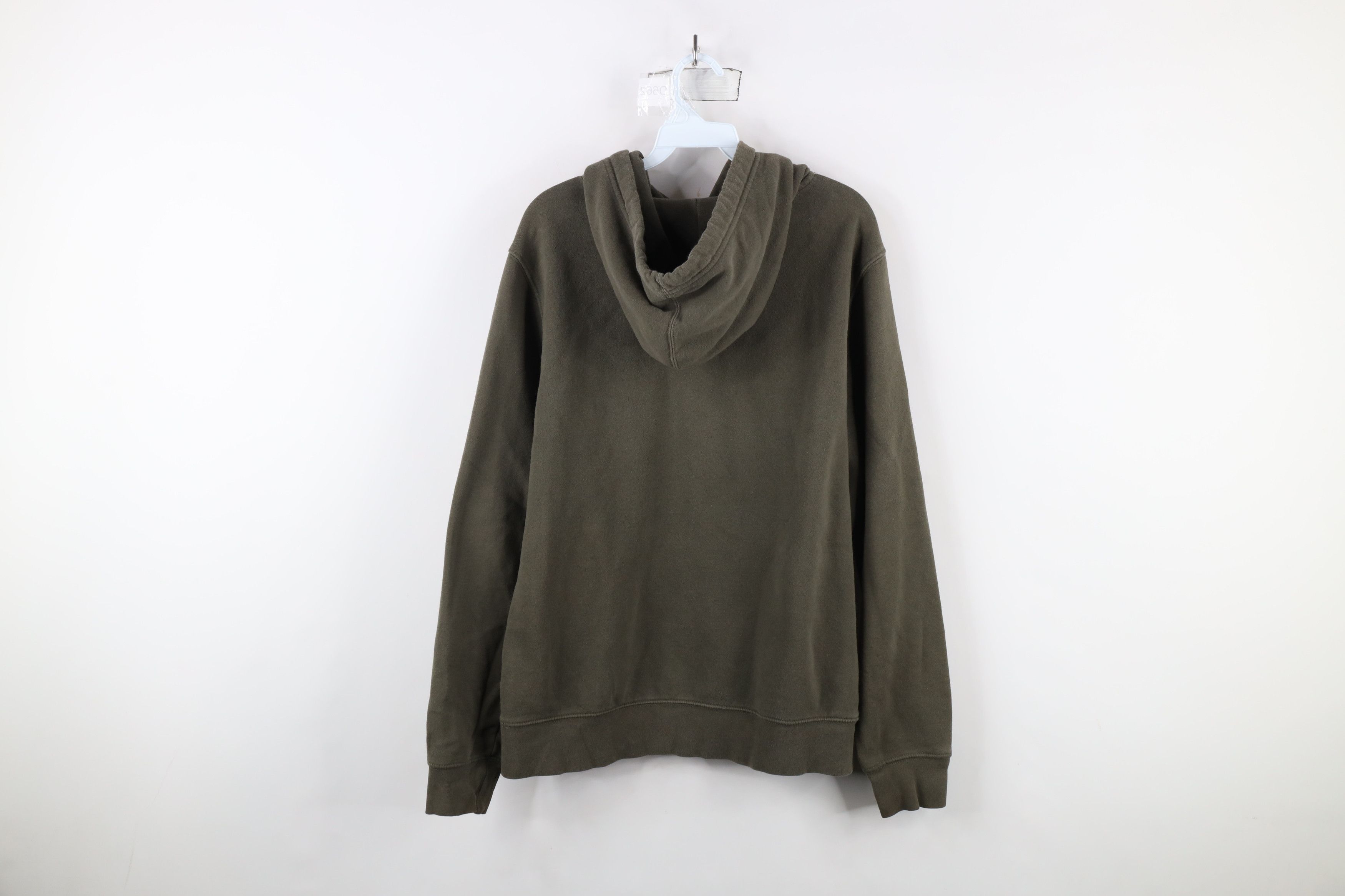 The North Face × Vintage Vintage Y2K The North Face Spell Out Big Logo Hoodie Green Size US M / EU 48-50 / 2 - 12 Thumbnail