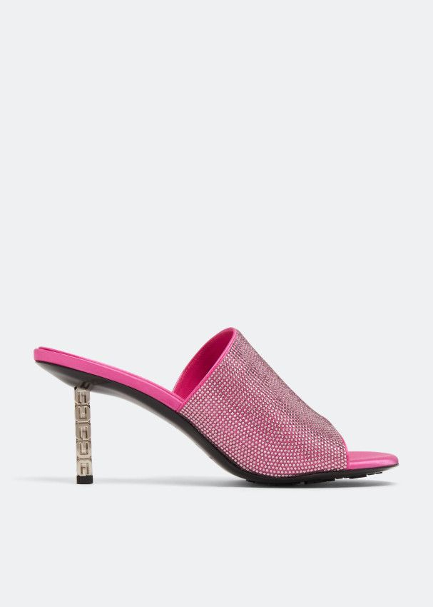 Givenchy o1srvl11e0225 G Cube Mules in Pink Size US 6 / IT 36 - 1 Thumbnail