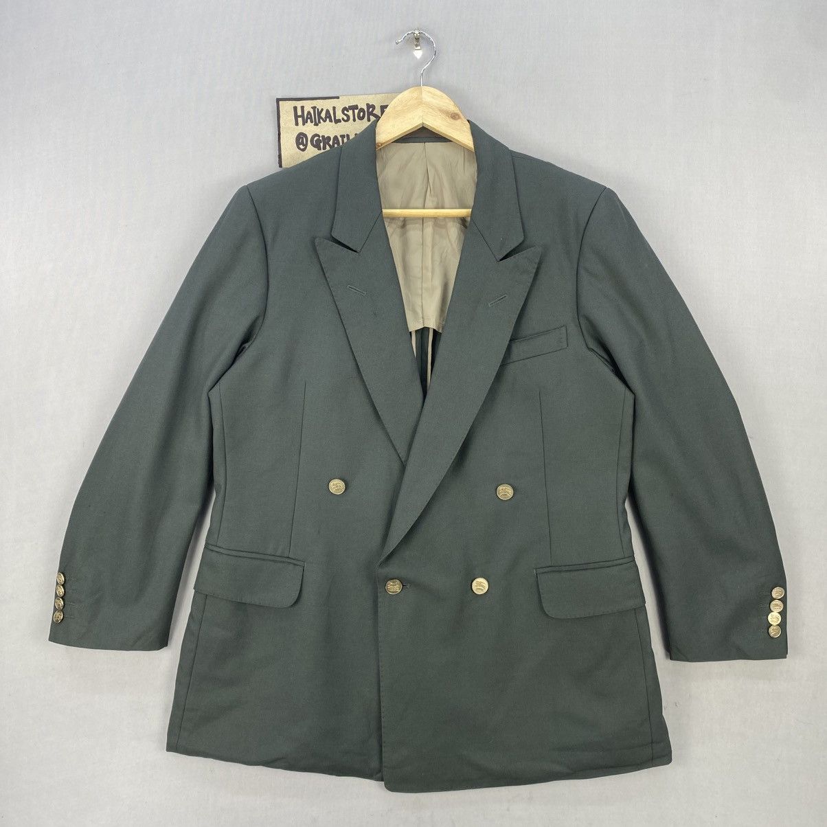 Burberry Vintage 90’s Burberrys Blazer Suits Jacket Size US M / EU 48-50 / 2 - 1 Thumbnail