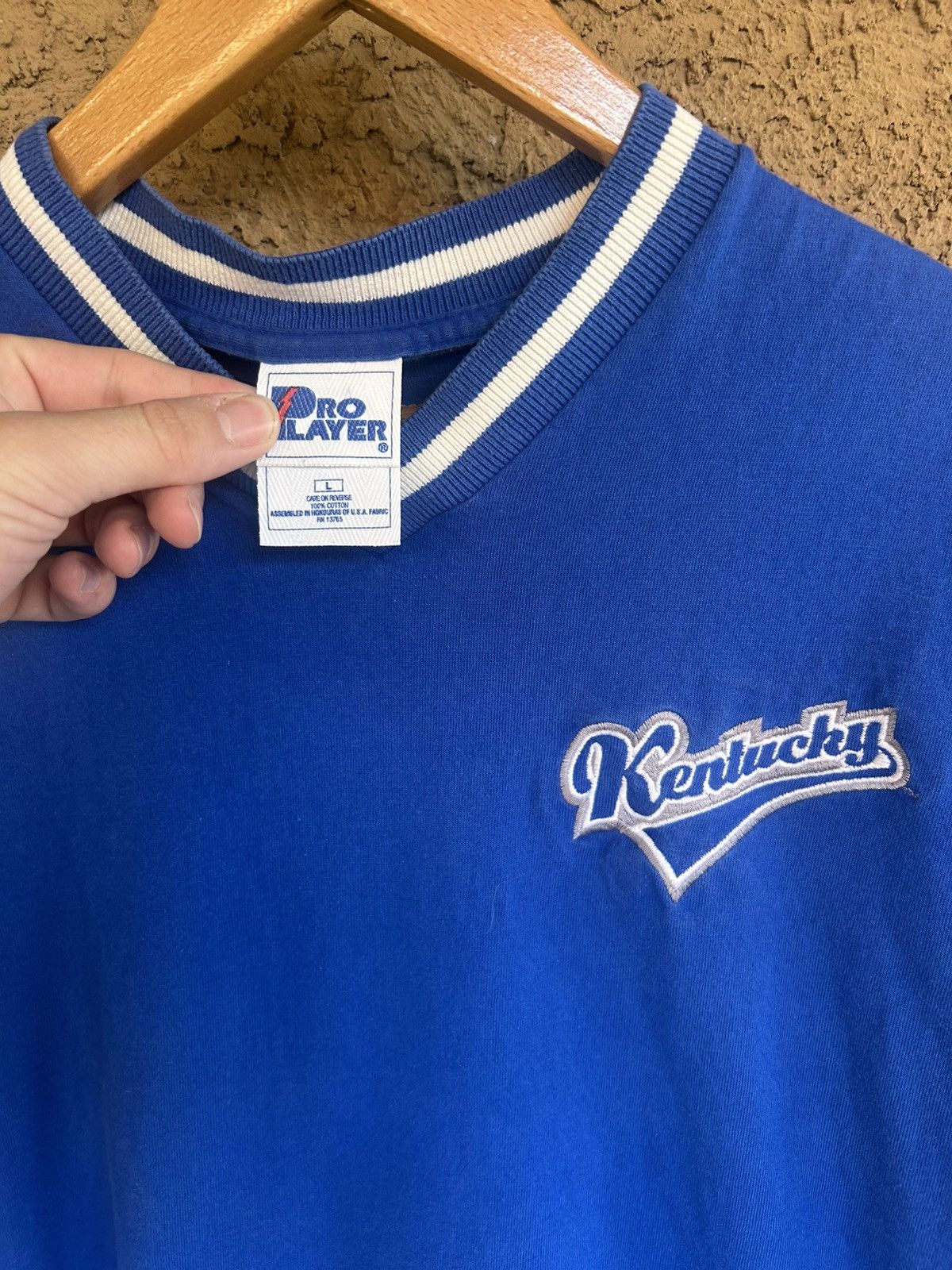 Pro Player × Vintage Vintage University of Kentucky Pro Player Shirt Size L Size US L / EU 52-54 / 3 - 2 Thumbnail