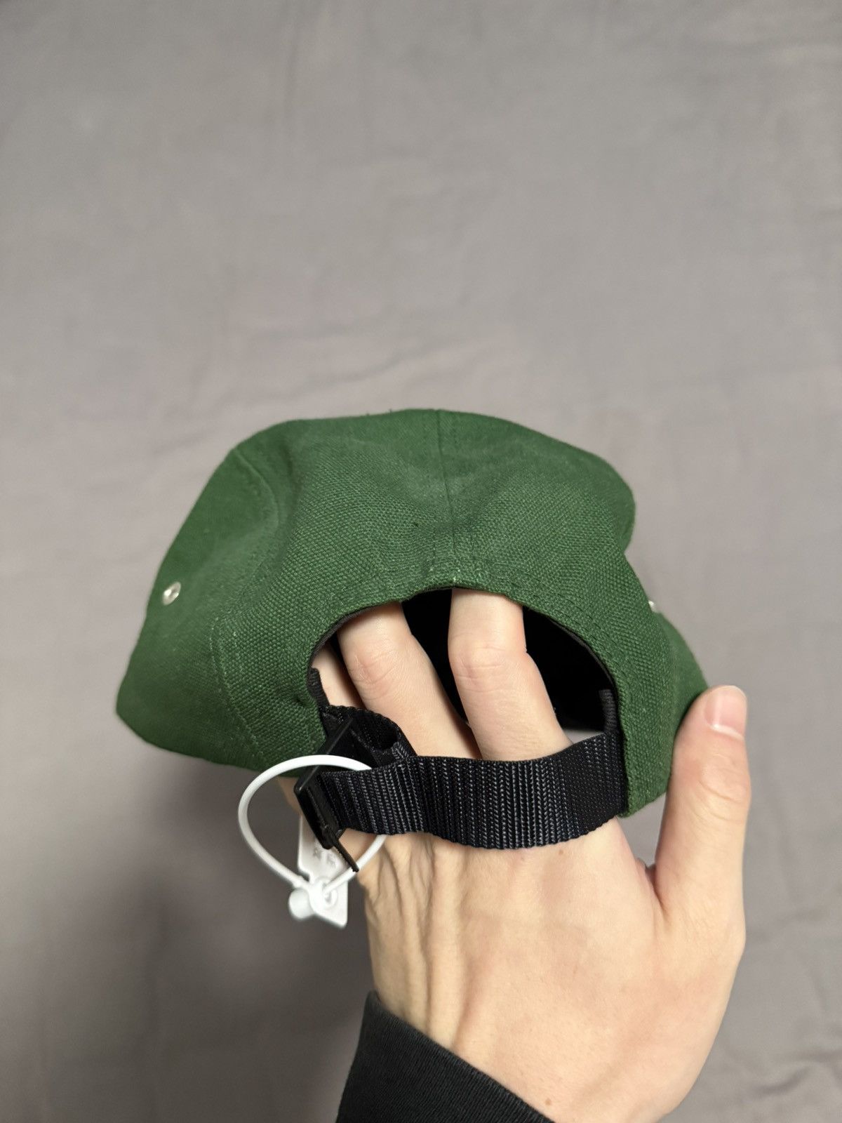 Supreme Supreme fw12 2012 canvas camp cap green Size ONE SIZE - 2 Thumbnail