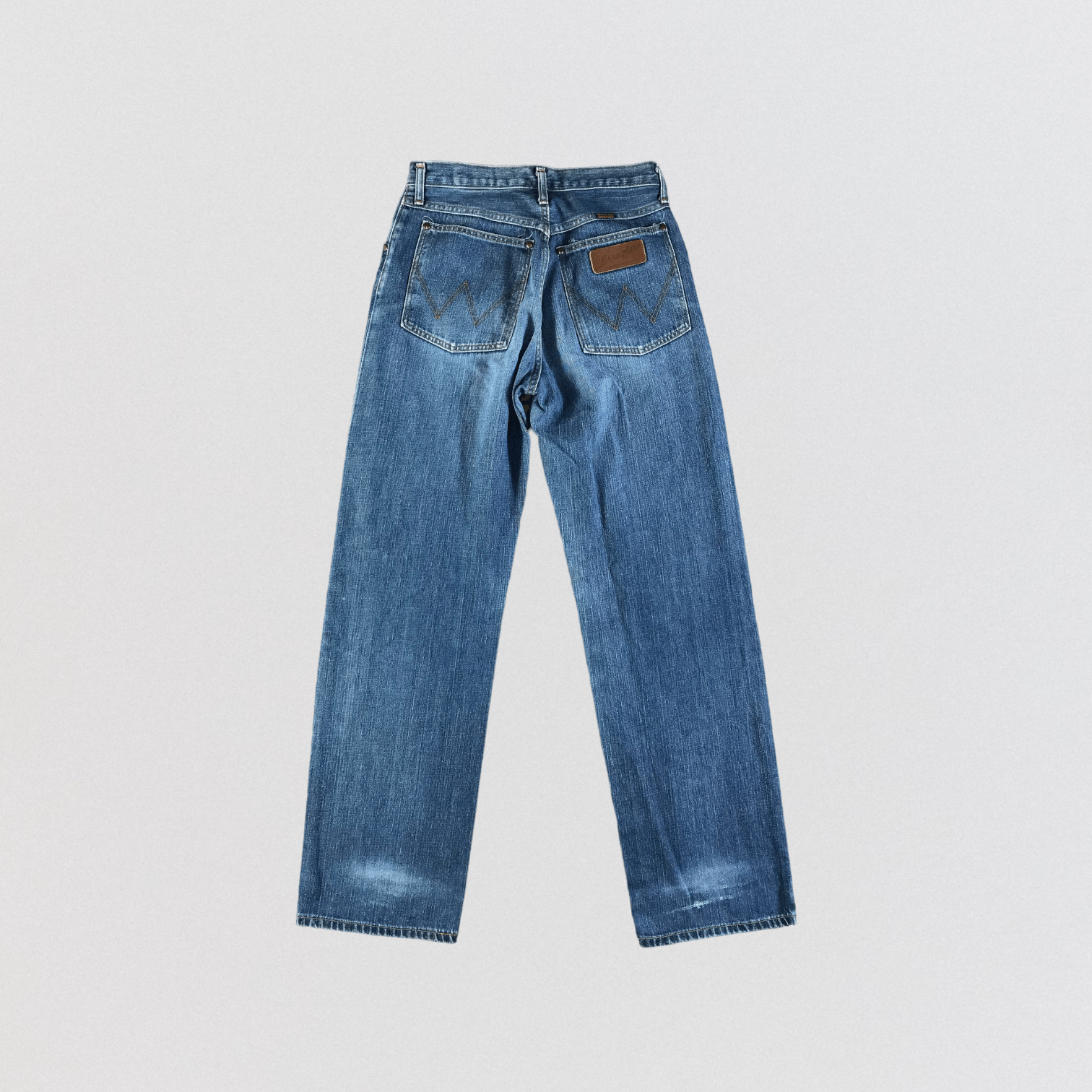 Vintage Vintage Blue Wash Wrangler Selvedge Jeans-JM3683 Size US 28 / EU 44 - 2 Thumbnail