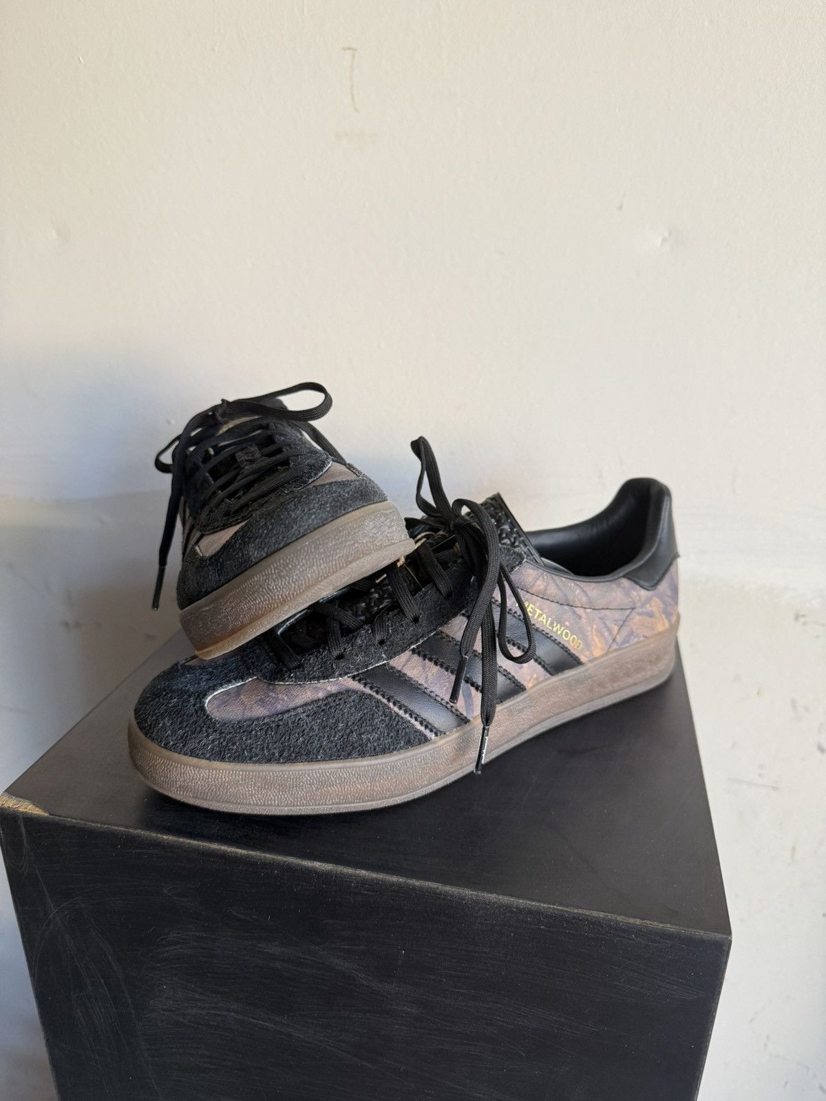 Adidas × Metalwood Studio Metalwood Studio Adidas Gazelle Indoor Size US 8 / EU 41 - 1 Thumbnail