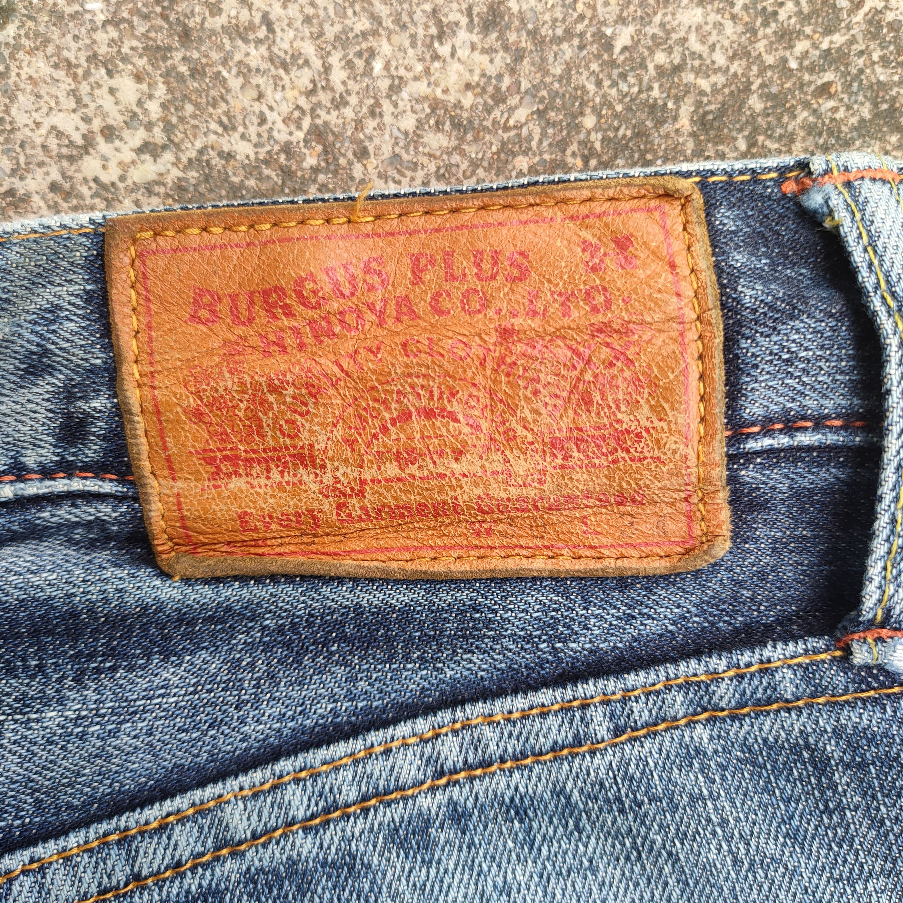 Burgus Plus × Jean × Vintage VINTAGE BURGUS PLUS FADED RIPPED JEANS DENIM PANTS Size US 33 - 9 Thumbnail