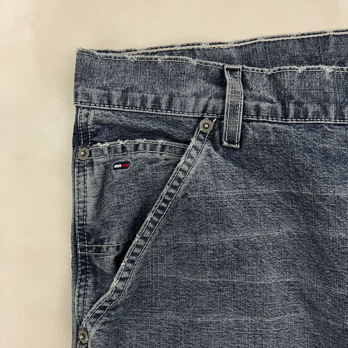 Tommy Hilfiger Carpenter Baggy Jeans Tommy Hilfiger Blue Washed Denim Size US 36 / EU 52 - 5 Thumbnail
