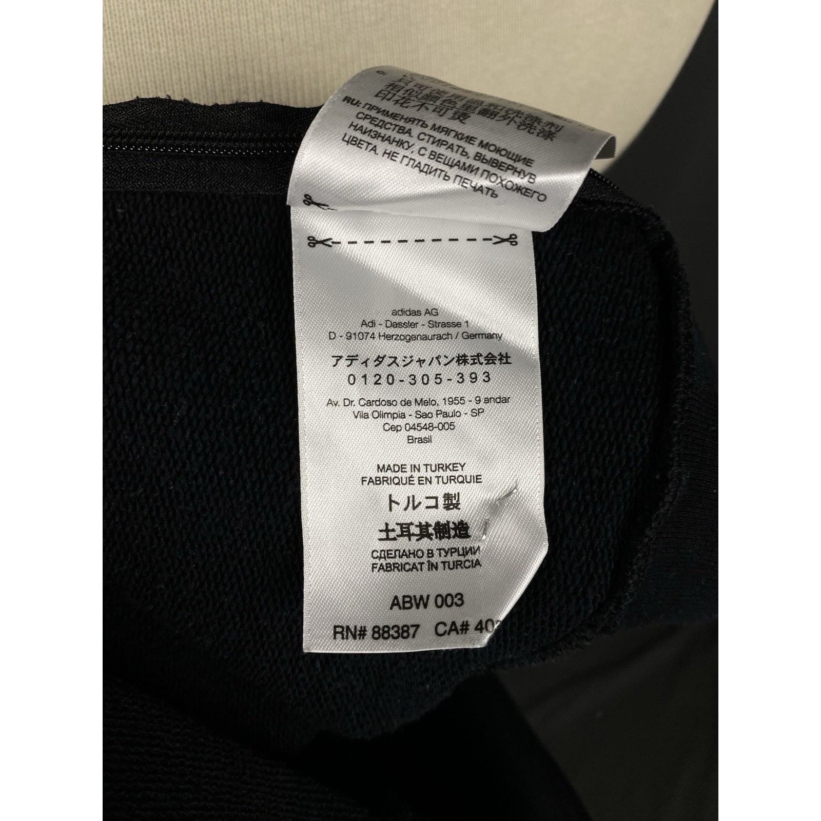 Y-3 Y-3 yohji yamamoto x Adidas Men's Black Oversized Hoodie Swe Size US L / EU 52-54 / 3 - 13 Thumbnail