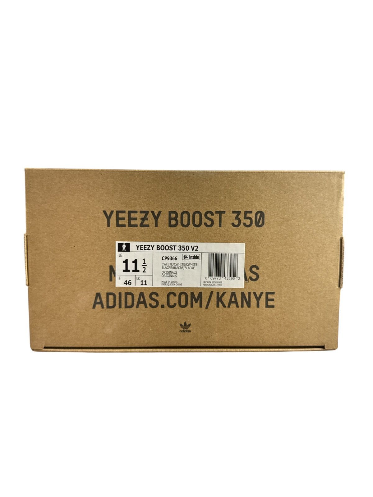 Adidas Adidas Yeezy Boost 350 V2 Easy Boost white CP9366 11.5 US Size US 11.5 / EU 44-45 - 6 Thumbnail