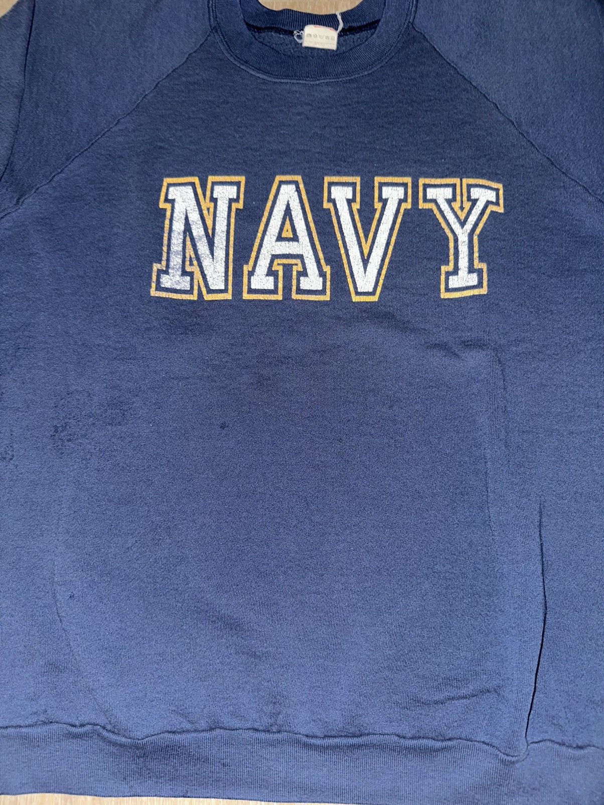 Other Vintage Naval Academy Navy Sweatshirt Size US XXL / EU 58 / 5 - 3 Thumbnail