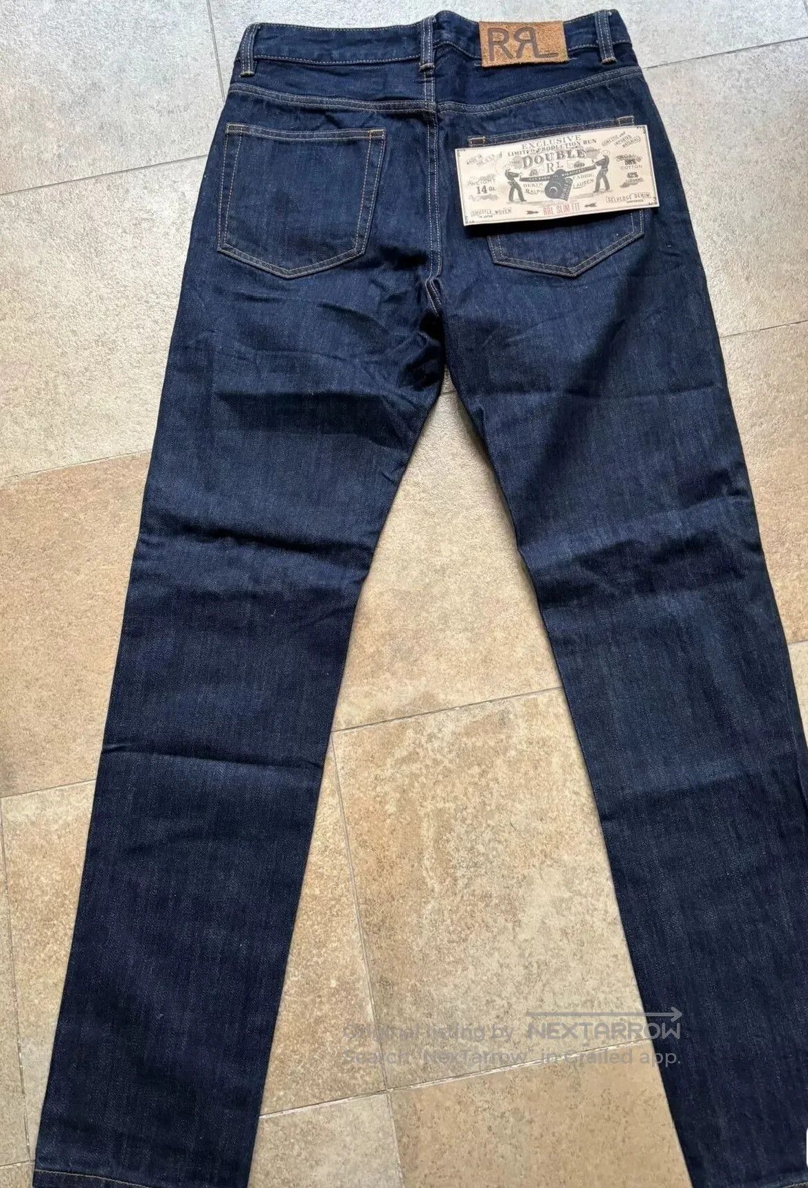 RRL Ralph Lauren RRL Ralph Lauren USA Raw Denim Jeans. Size US 32 / EU 48 - 4 Thumbnail