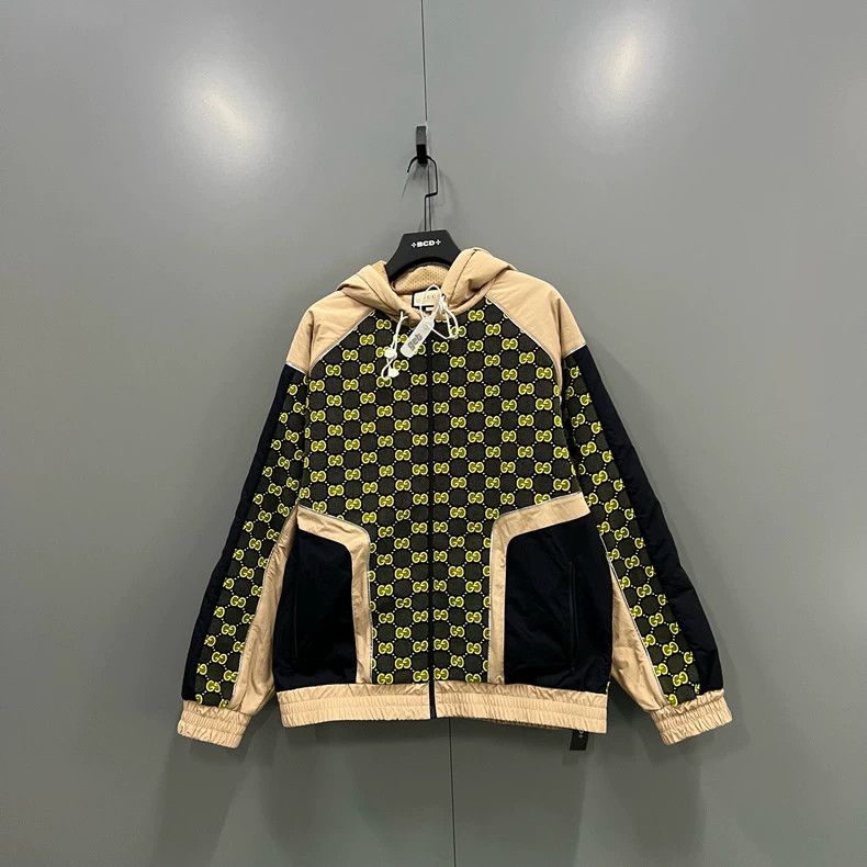 Gucci Gucci Full print GG stitching hooded jacket Size US M / EU 48-50 / 2 - 1 Thumbnail