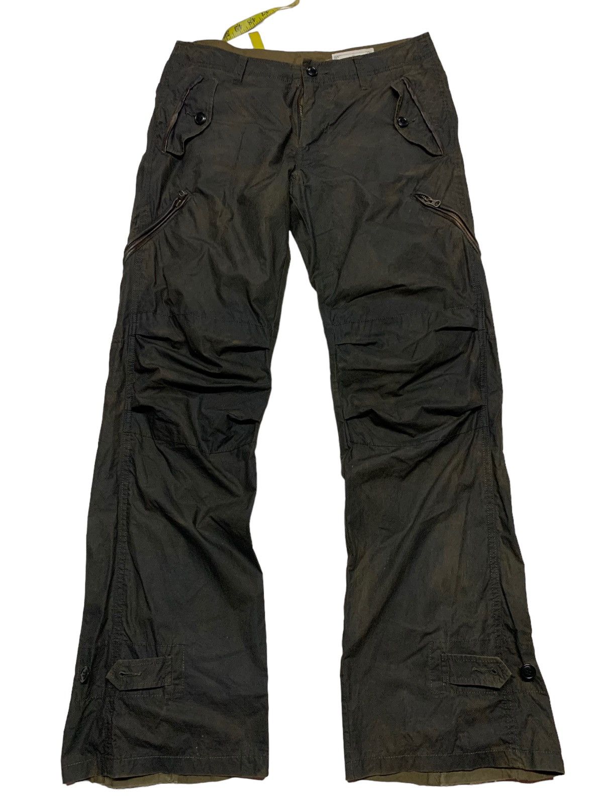 Designer 291285= HOMME multi pocket cargo pants Size US 33 - 14 Thumbnail